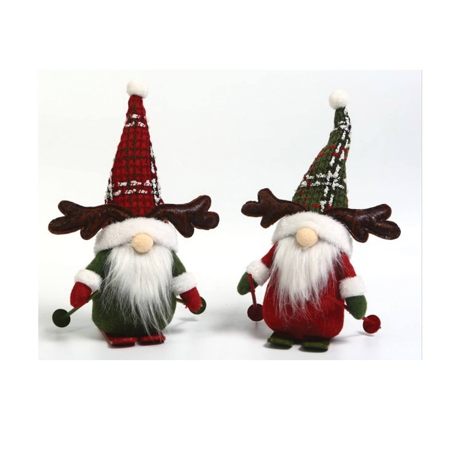 Santa's Workshop 8" Reindeer Gnomes, 2ct.