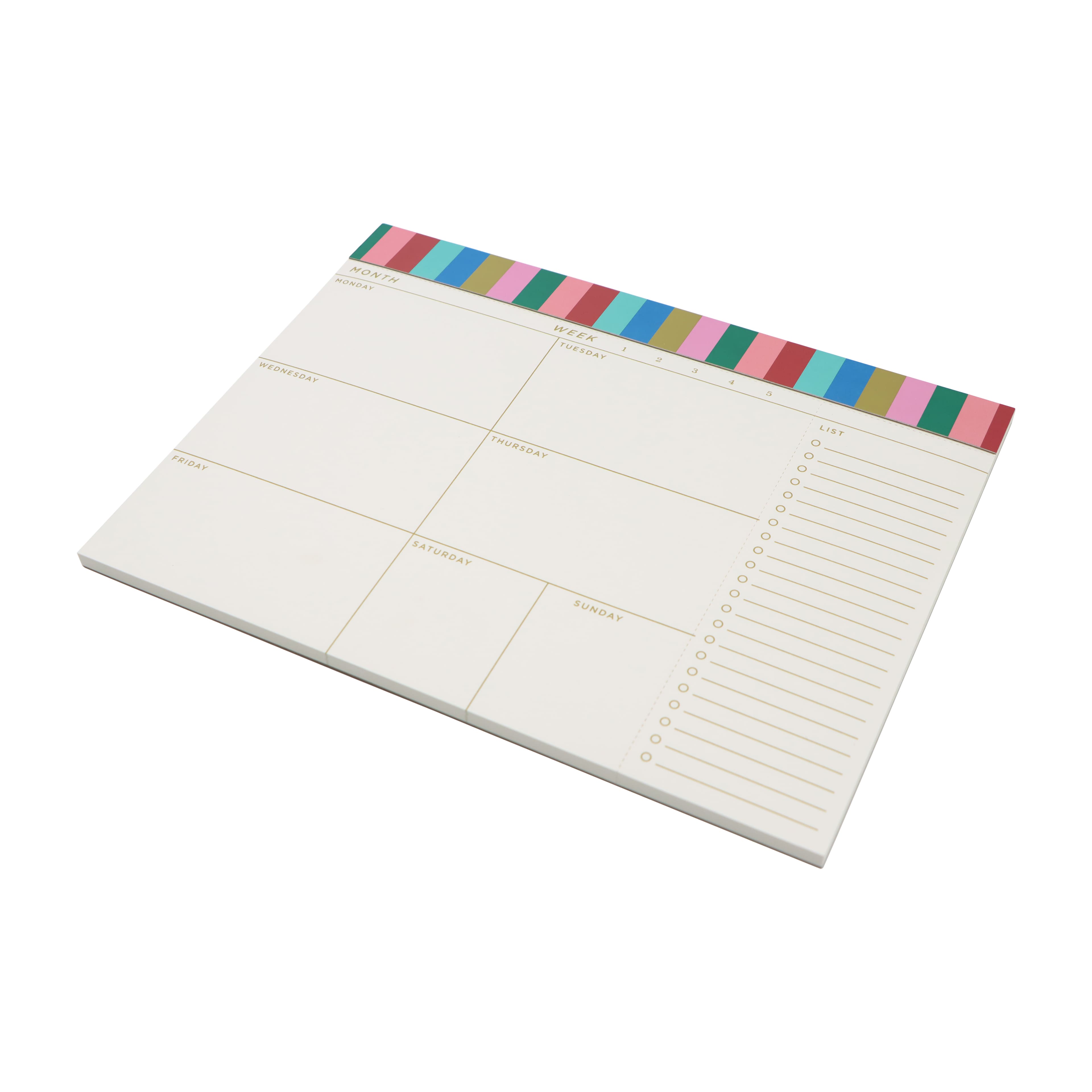 Assorted 10&#x22; x 7.5&#x22; Month Week Planner by Fab Finds