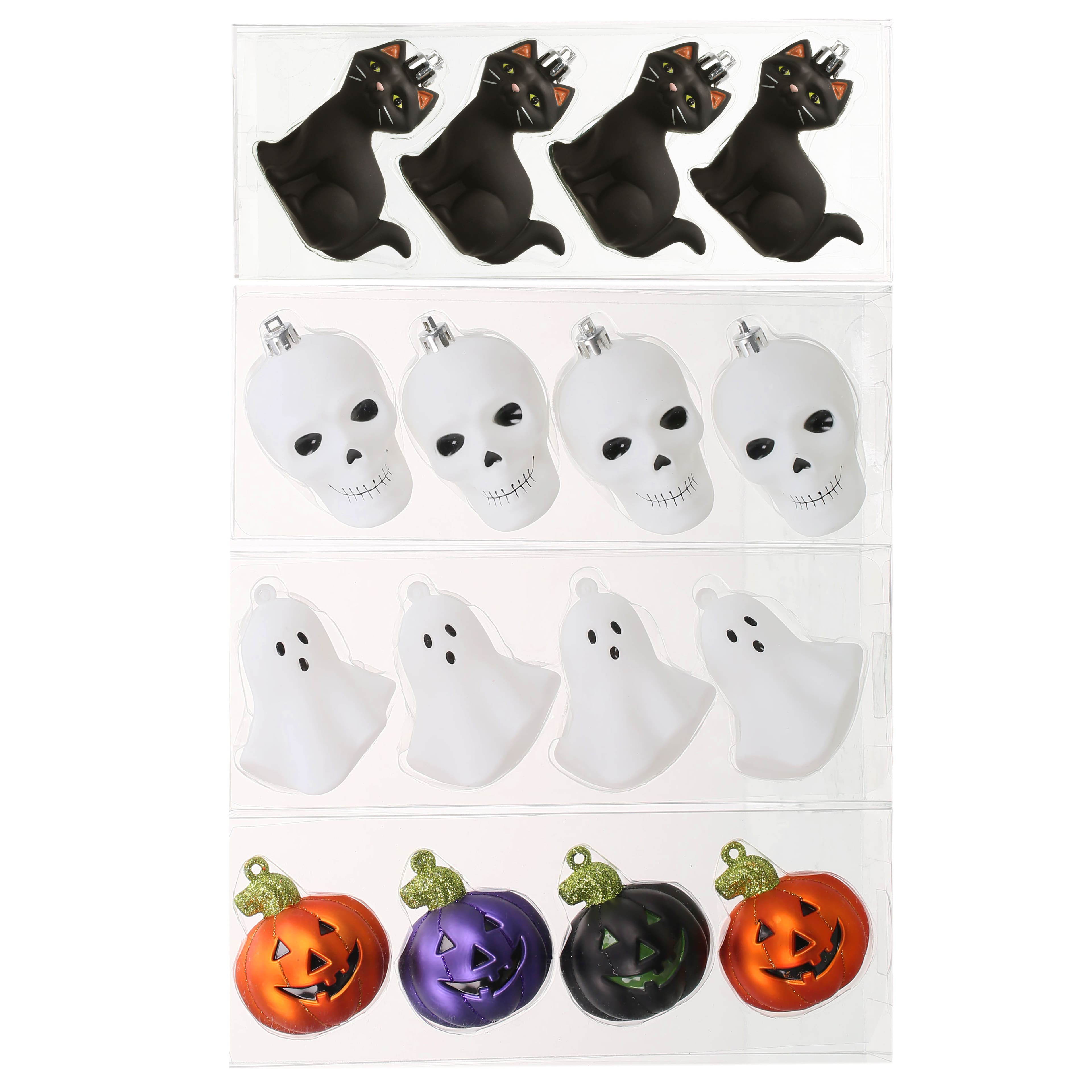 Assorted Halloween Icon Ornaments by Ashland&#xAE;, 4pc.