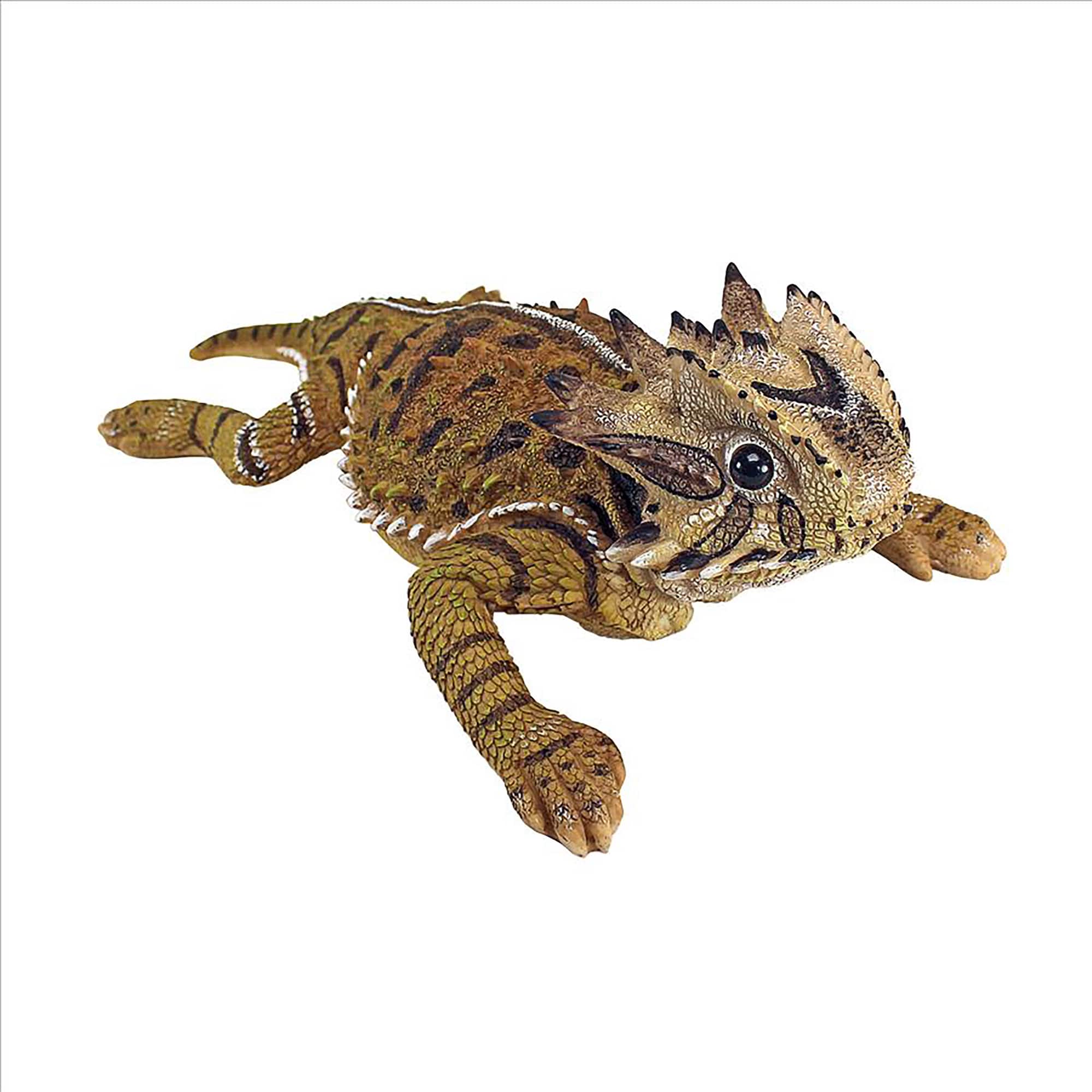 Design Toscano 13.5&#x22; Horny Toad Lizard Statue