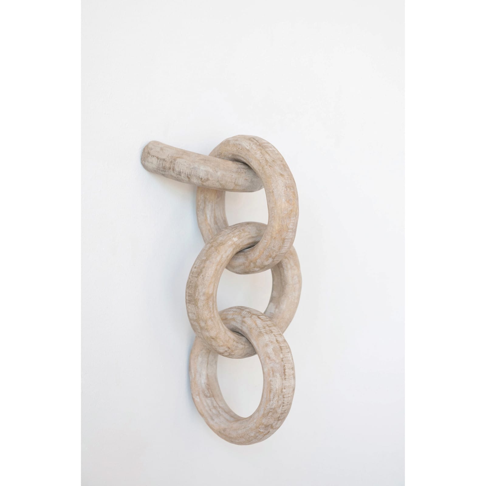 Hello Honey® 18" Mango Wood Chain Wall Décor