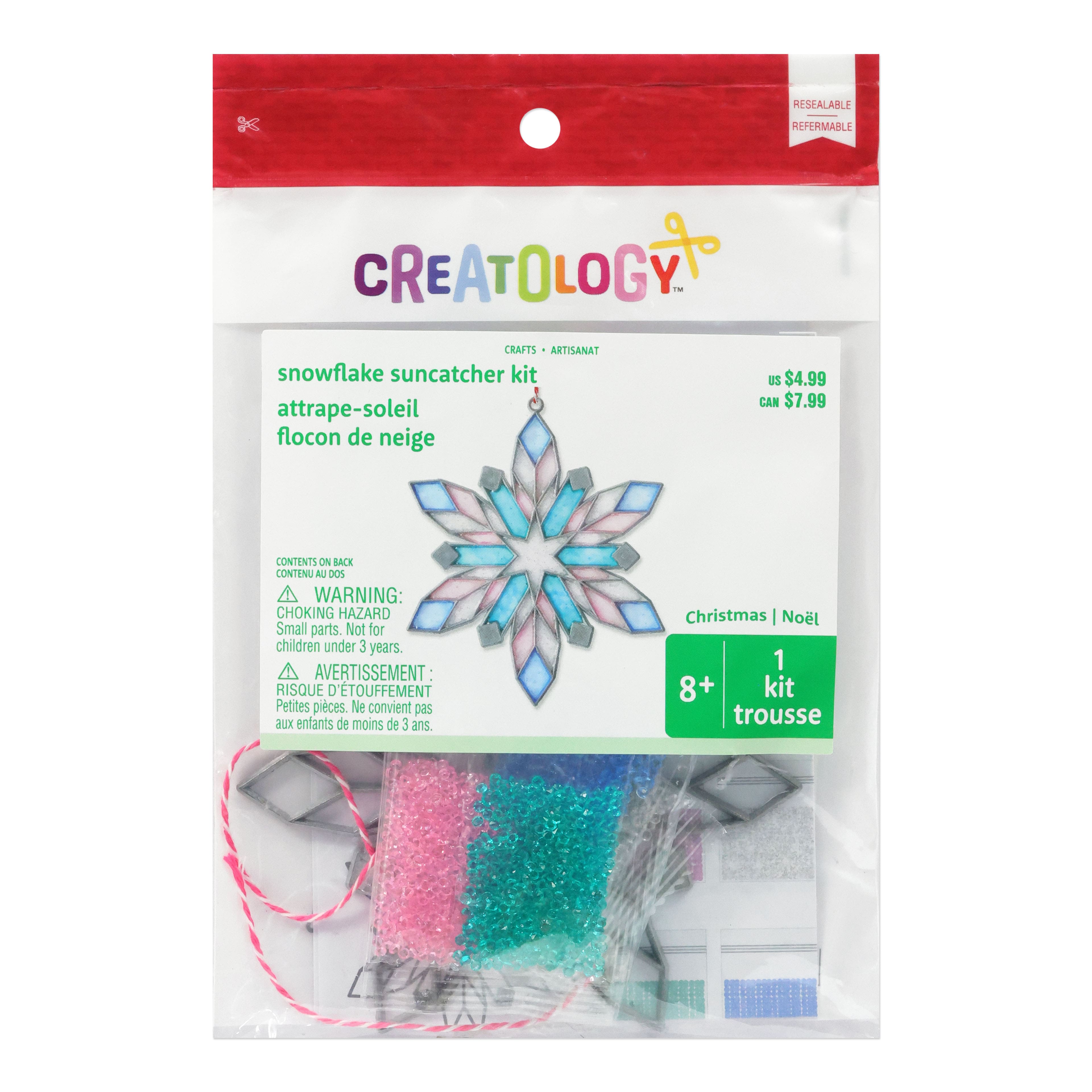 Snowflake Suncatcher Kit by Creatology&#x2122;