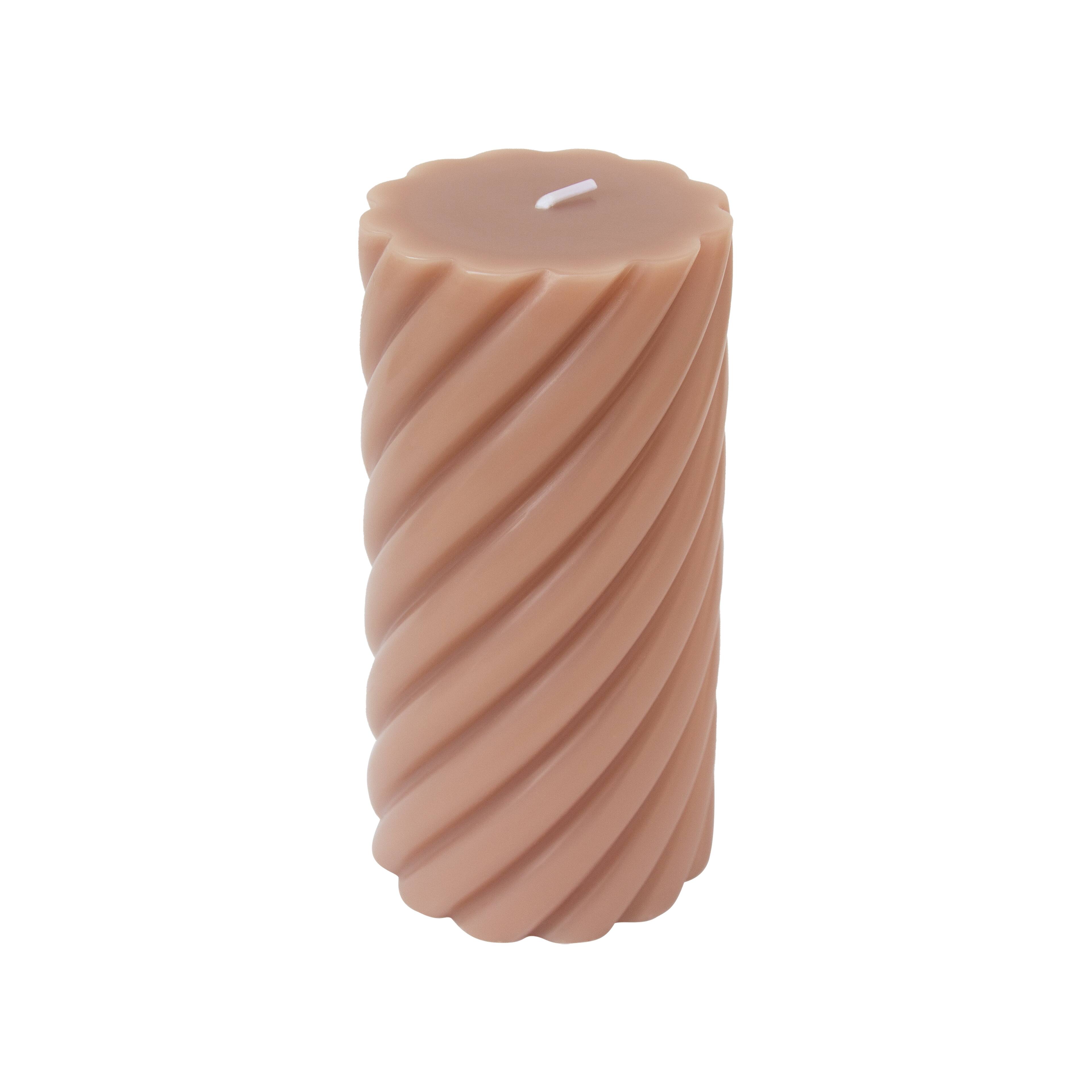 3&#x22; x 6&#x22; Twisted Scented Pillar Candle by Ashland&#xAE;