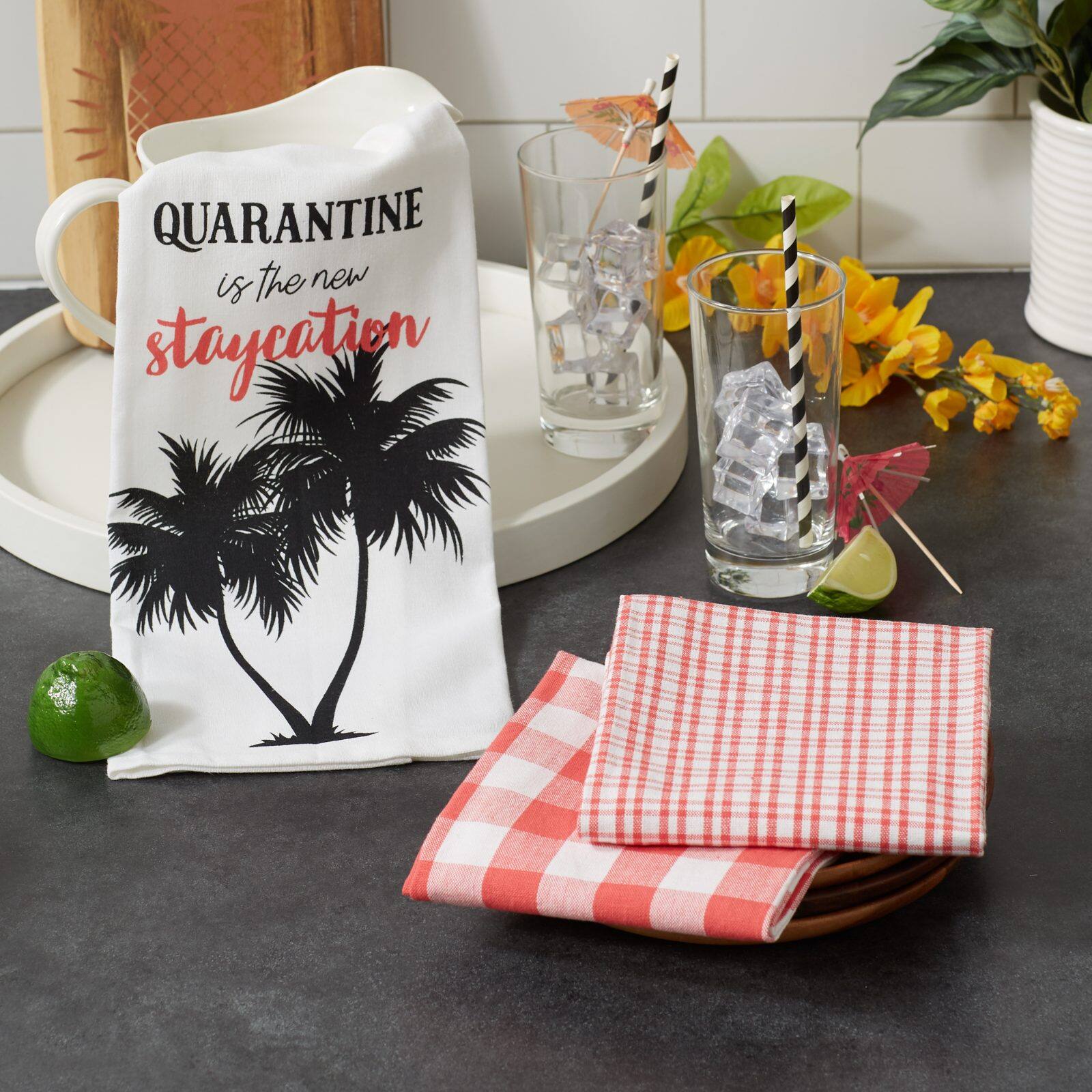 DII® Quarantine Is The New Staycation Dishtowel Set