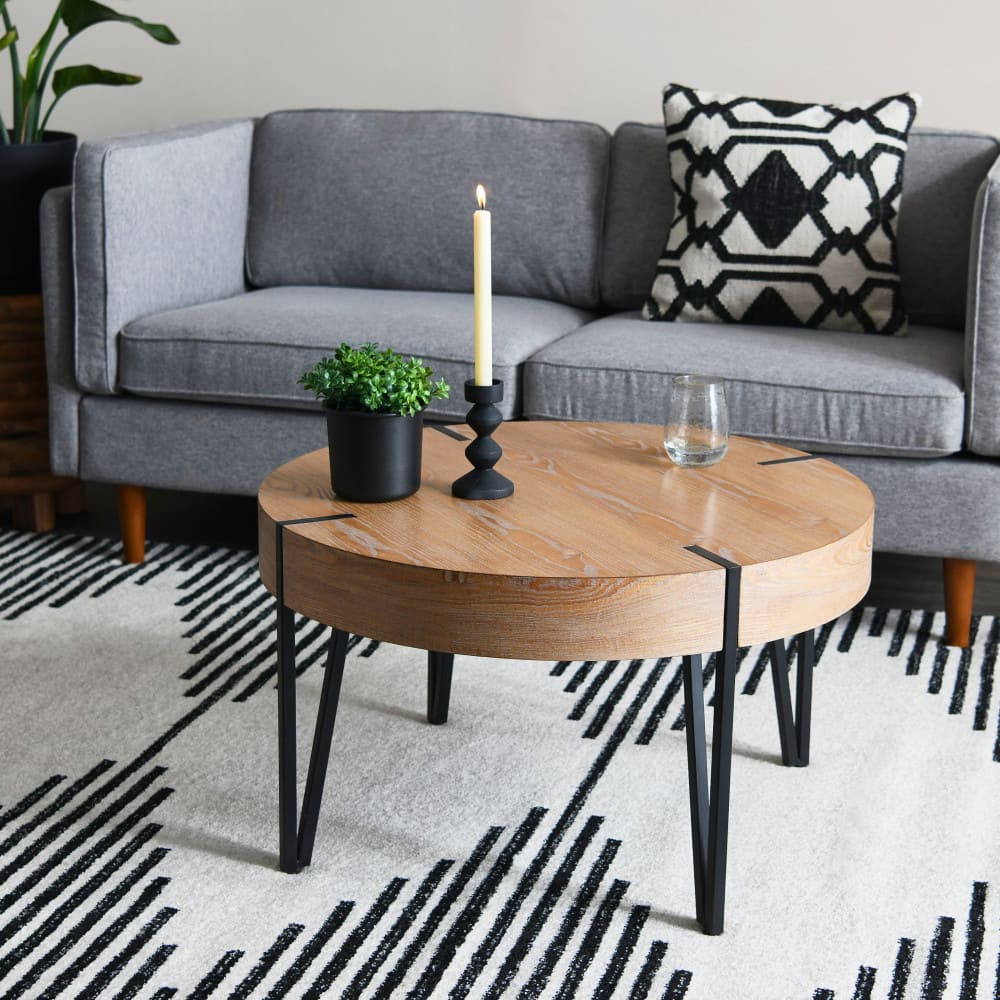 Hello Honey&#xAE; 32&#x22; Round Wooden Coffee Table