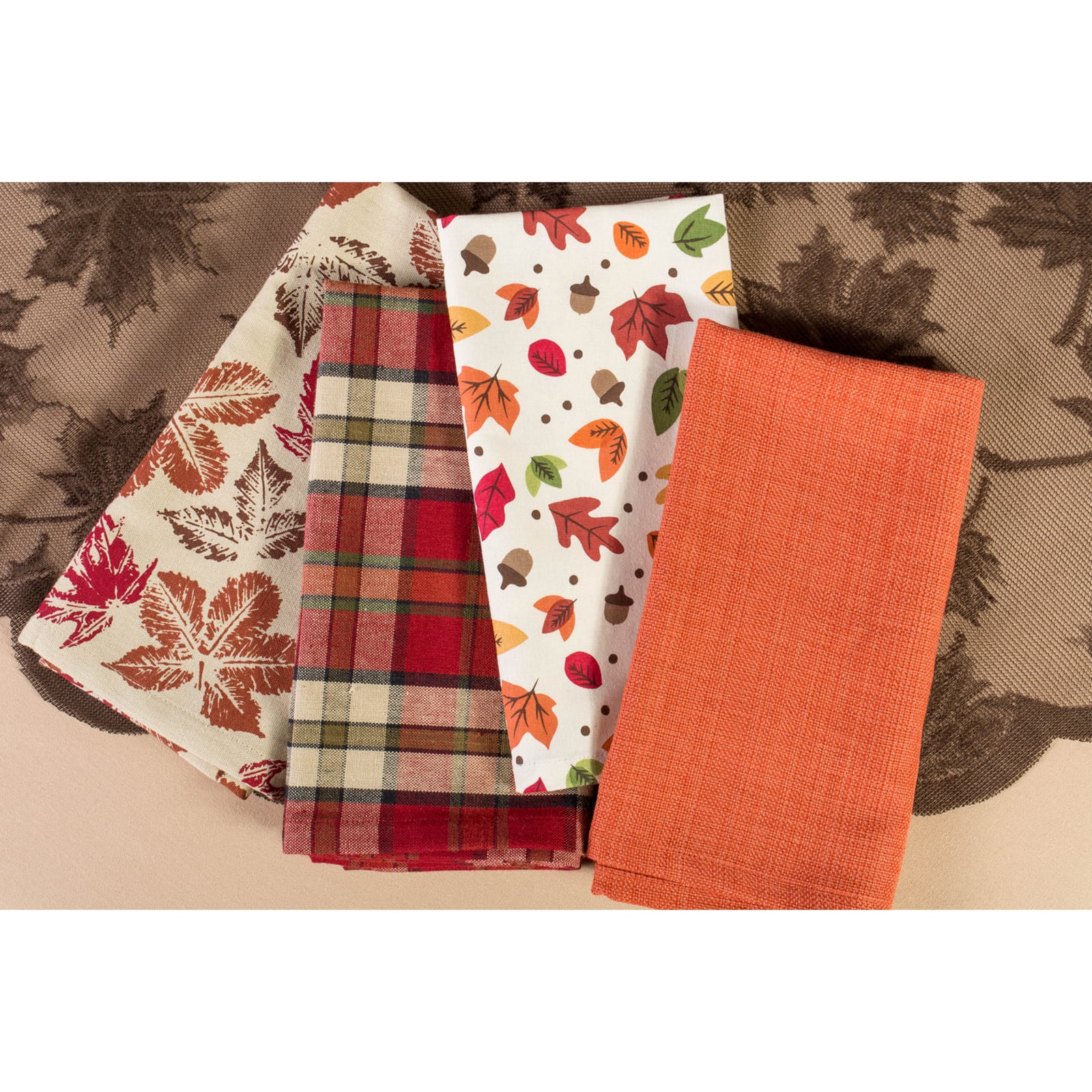 DII&#xAE; Falling Leaves Print Dinner Napkins, 6ct.