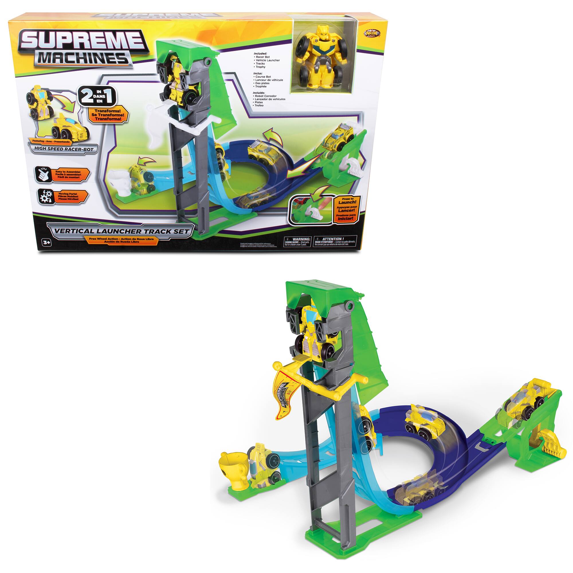 NKOK Supreme Machines: High Speed Racer-Bot