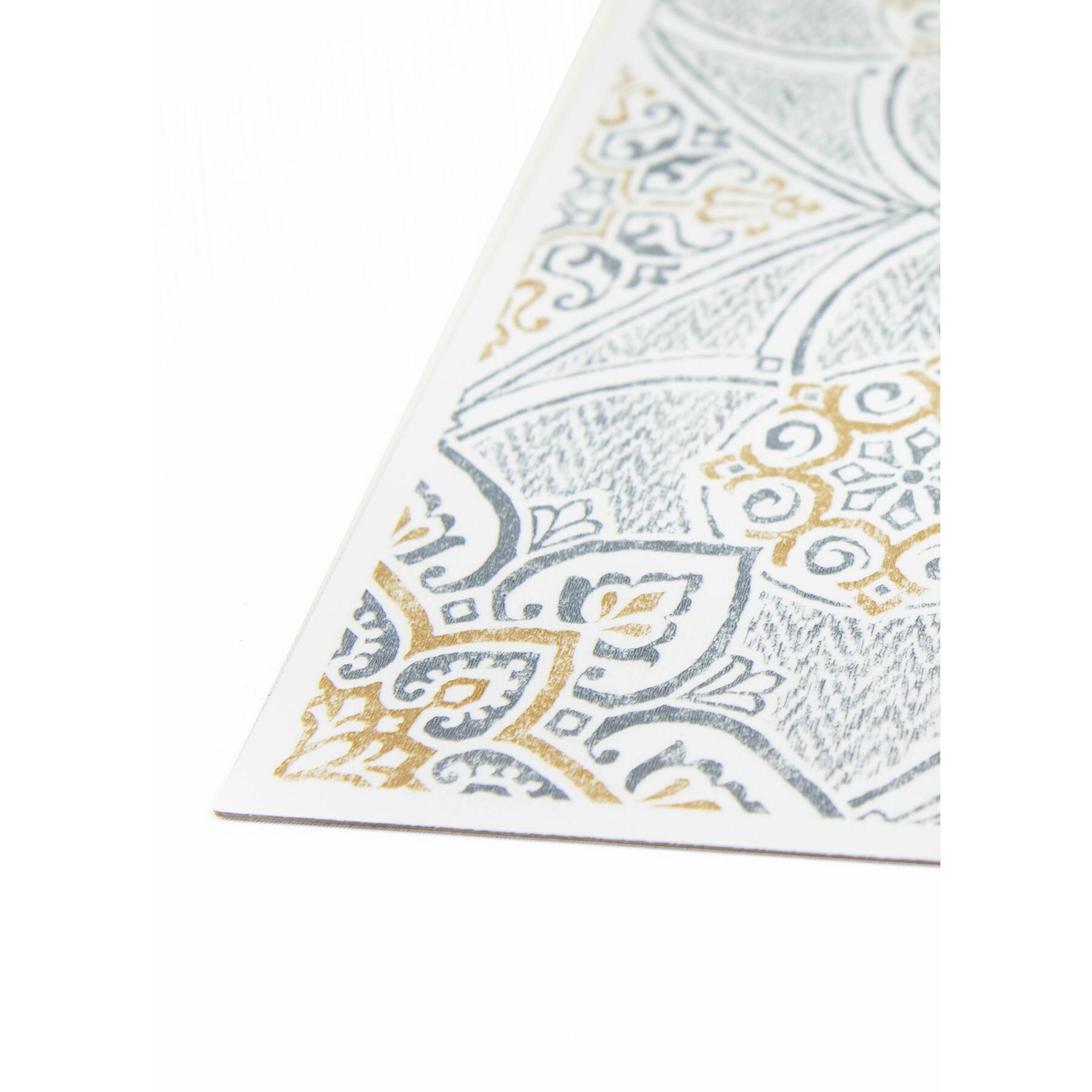 FloorPops Decora Blue Peel &#x26; Stick Floor Tiles