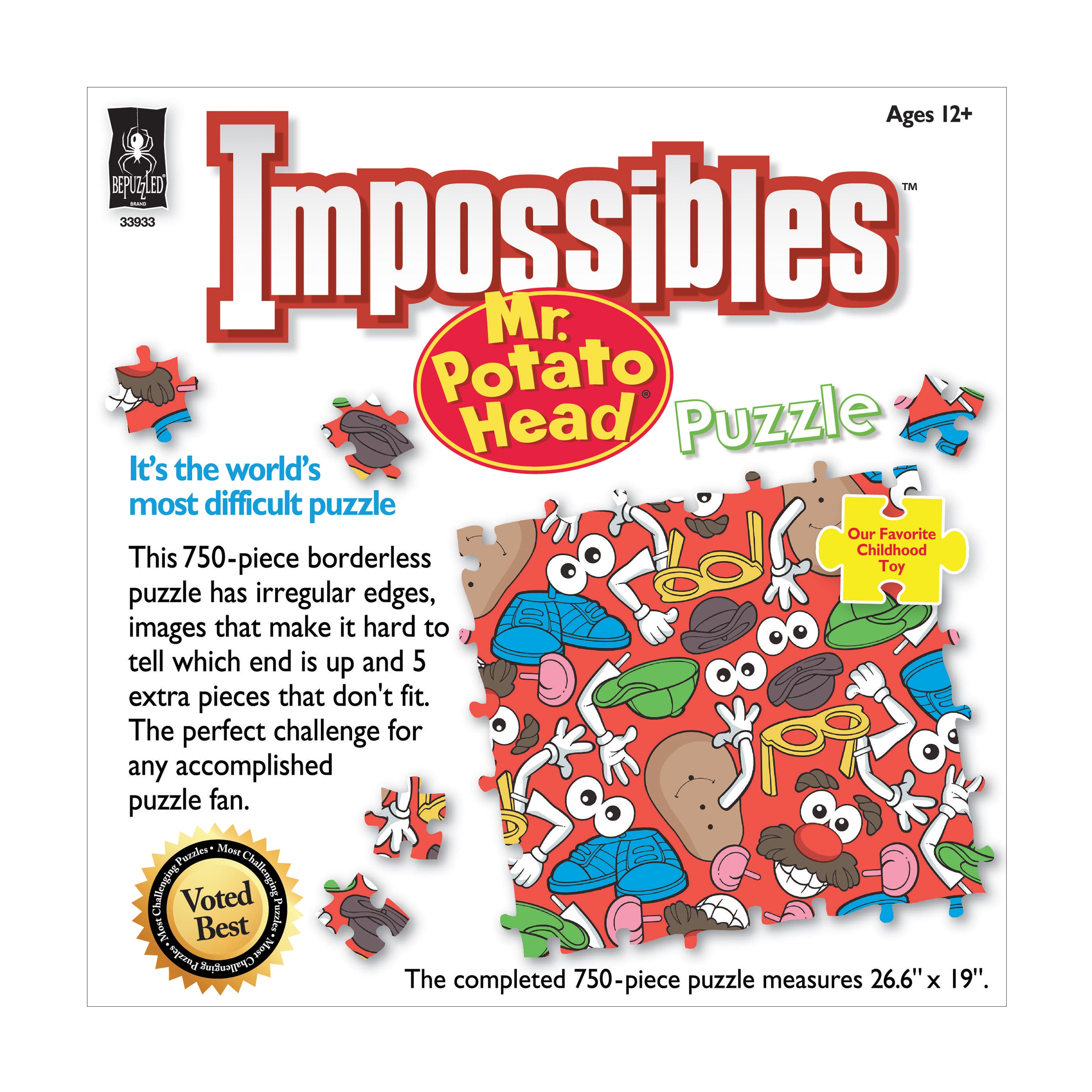 Impossibles Puzzle - Hasbro Mr. Potato Head: 750 Pcs