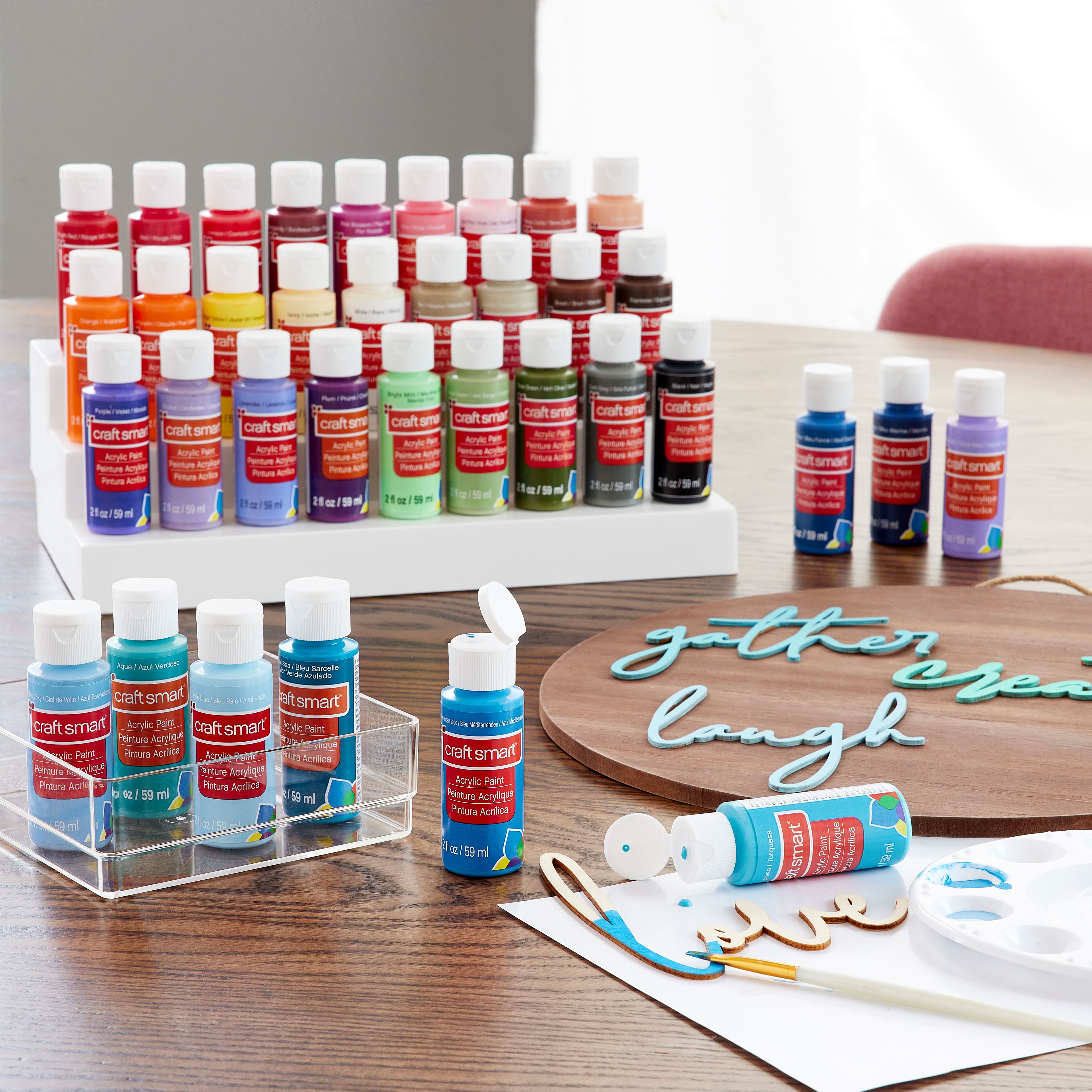 6 Pack: 36 ct. (216 total) Acrylic Paint Value Set by Craft Smart&#xAE;