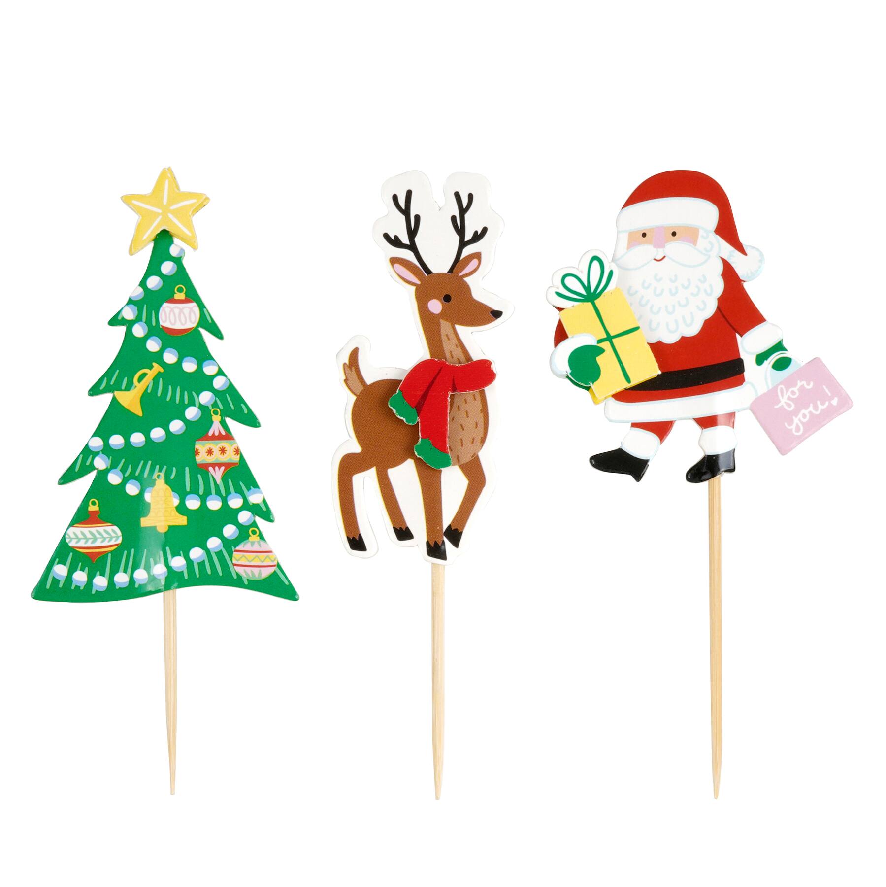 Reindeer Pick Topper Set By Celebrate It Michaels