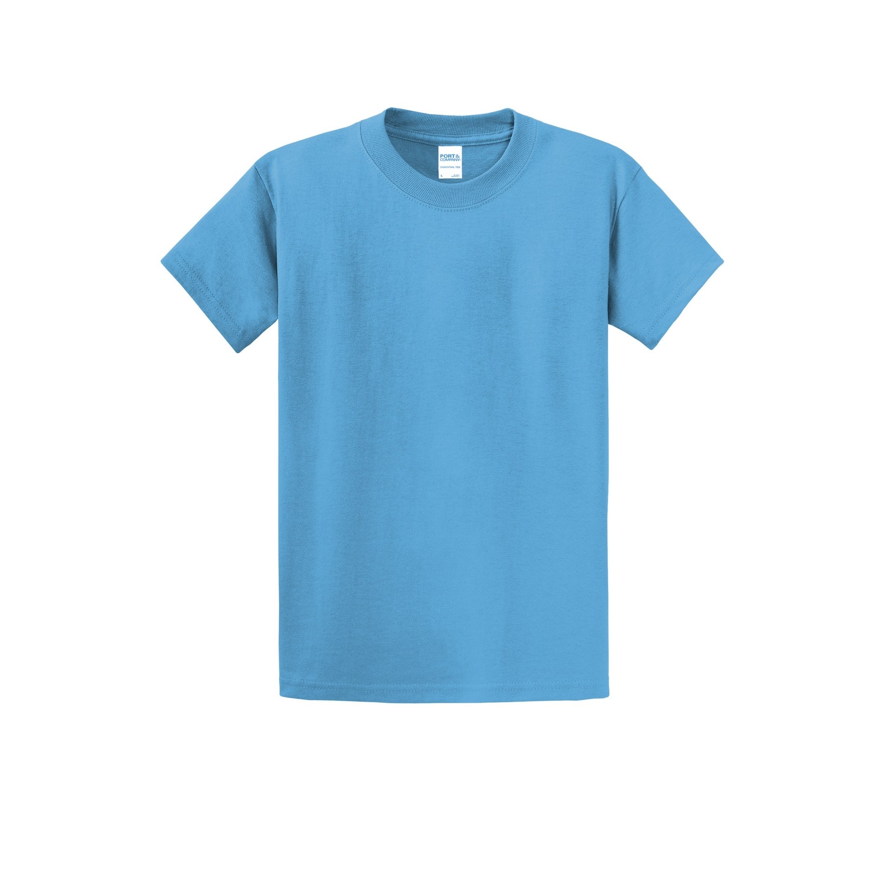 Port & Company® Essential Blue Shades Adult T-Shirt, Size: X-Large