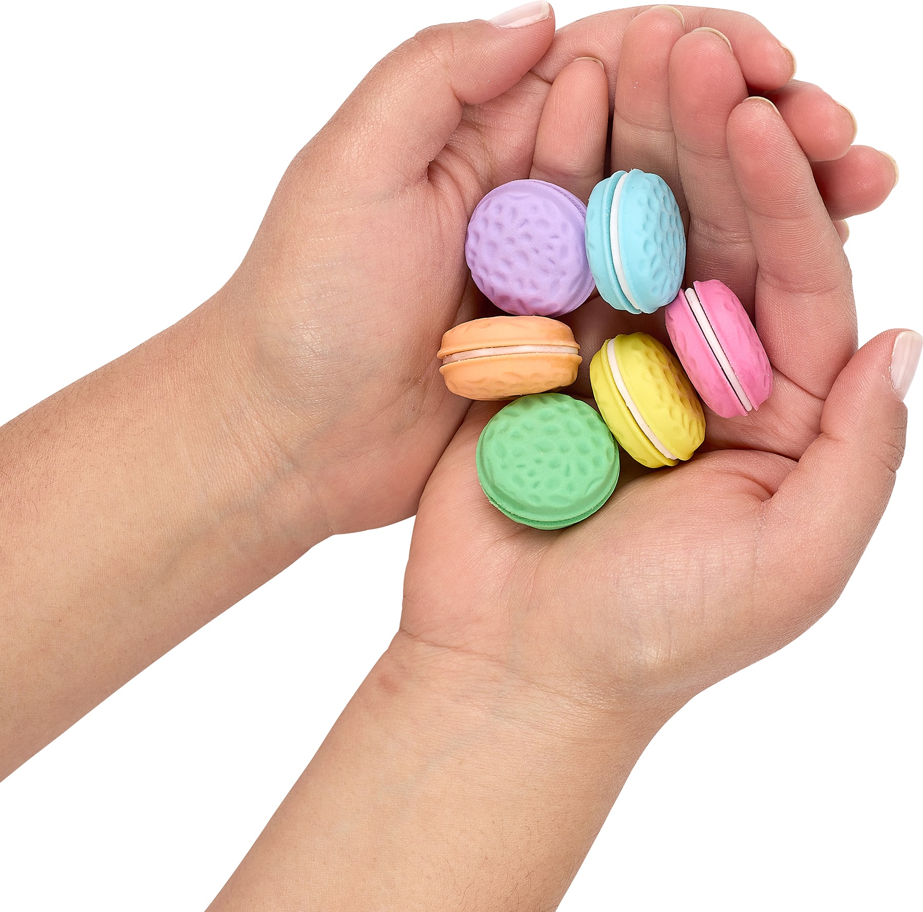 OOLY Macarons Scented Erasers, 6ct.