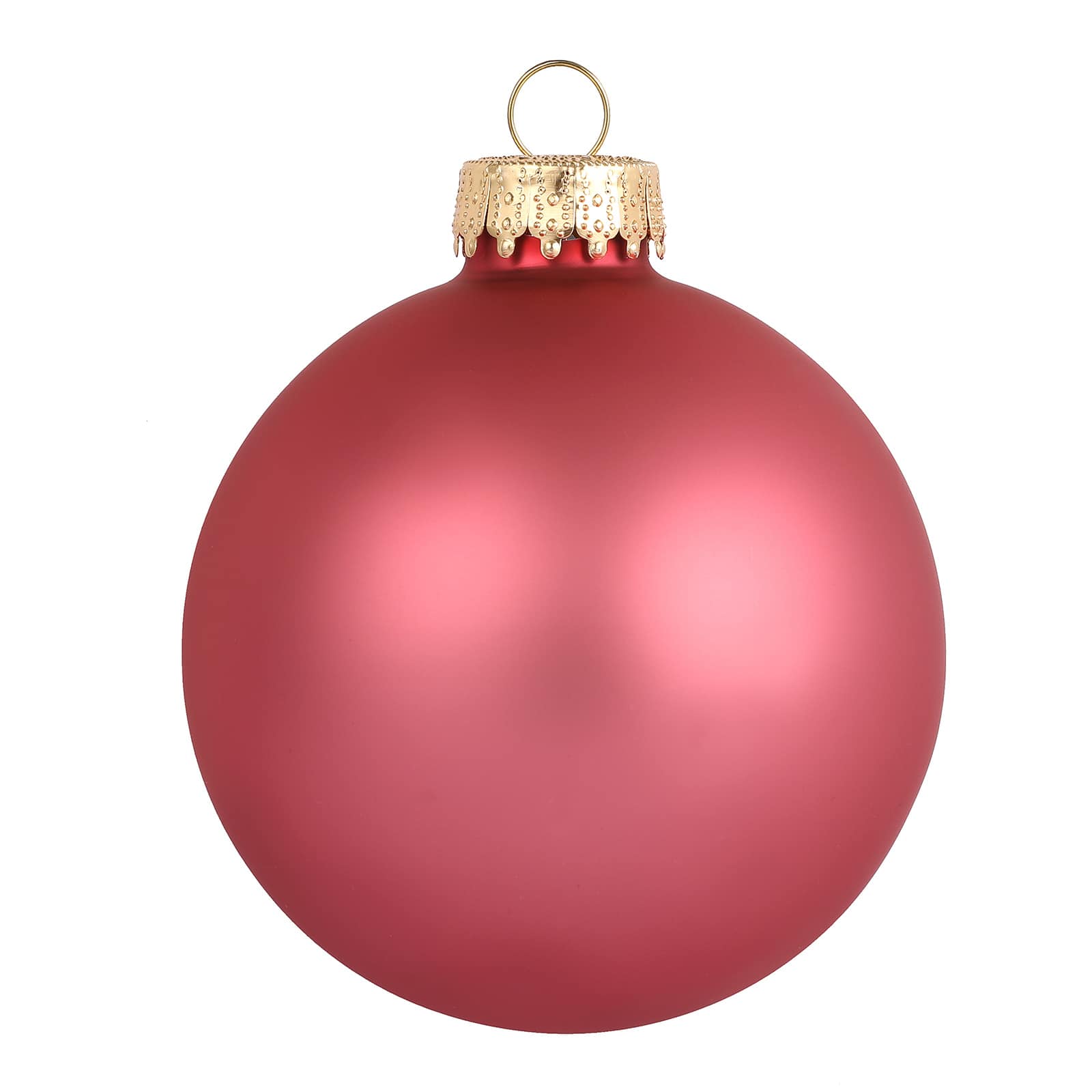 4 Pack 3.1&#x22; Satin Glass Ball Ornaments by Ashland&#xAE;