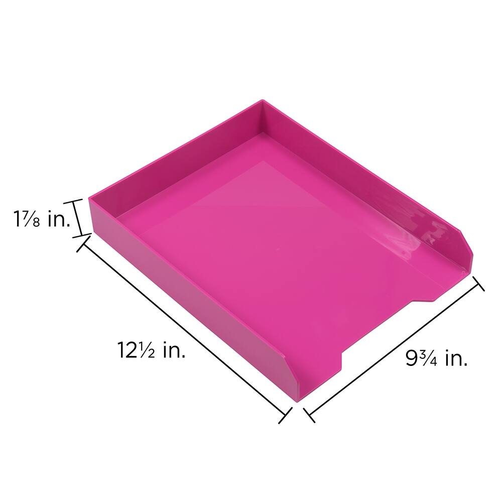 JAM Paper Stackable Desktop Paper Tray