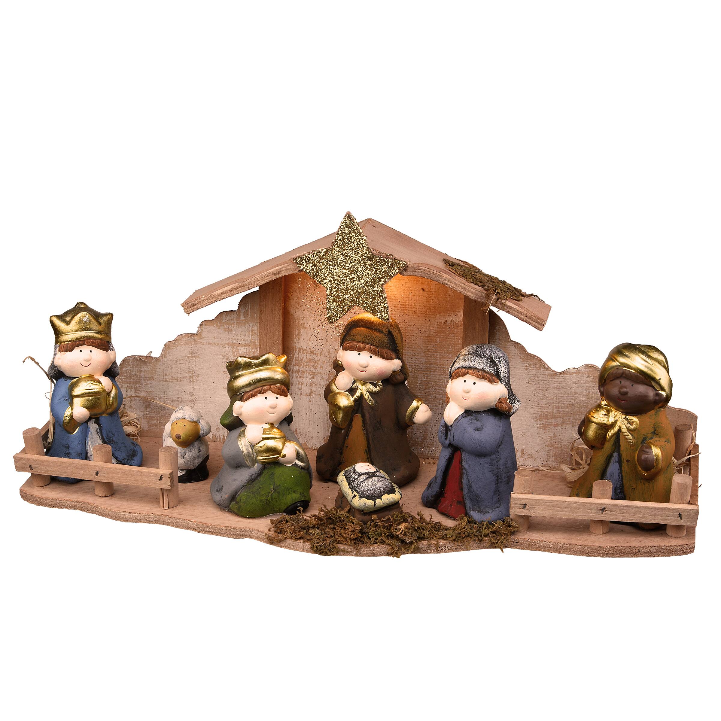 8" LED Nativity Set Michaels