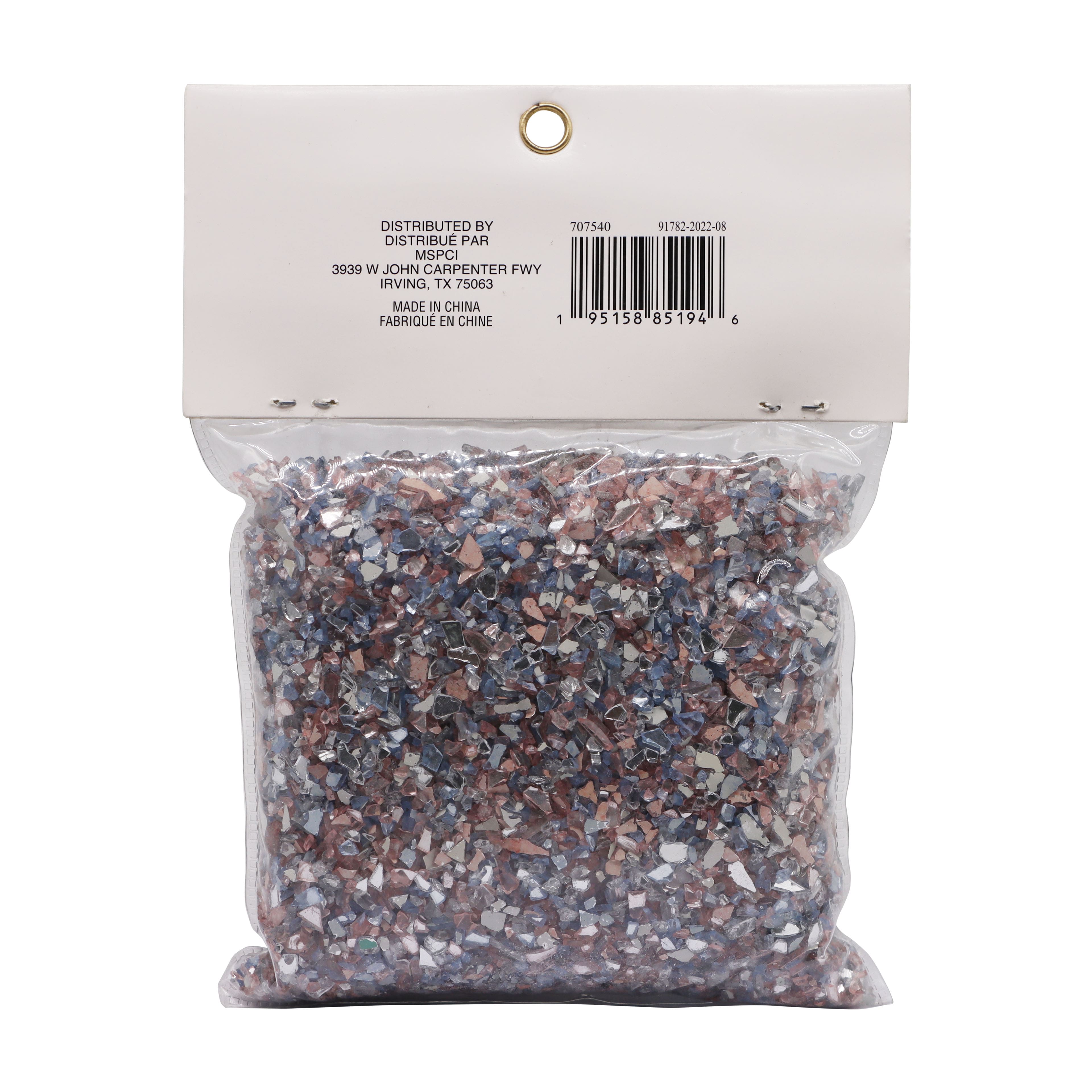 Pink Blue Crushed Glass Filler By Ashland Michaels   10707540 3 