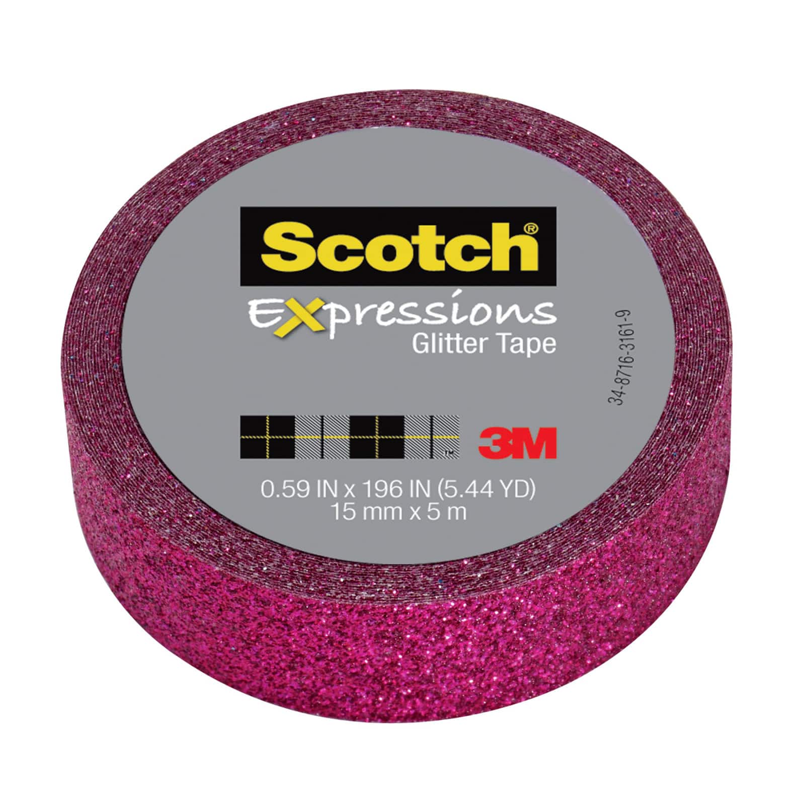 12 Pack: 3M Scotch&#xAE; Expressions Glitter Tape