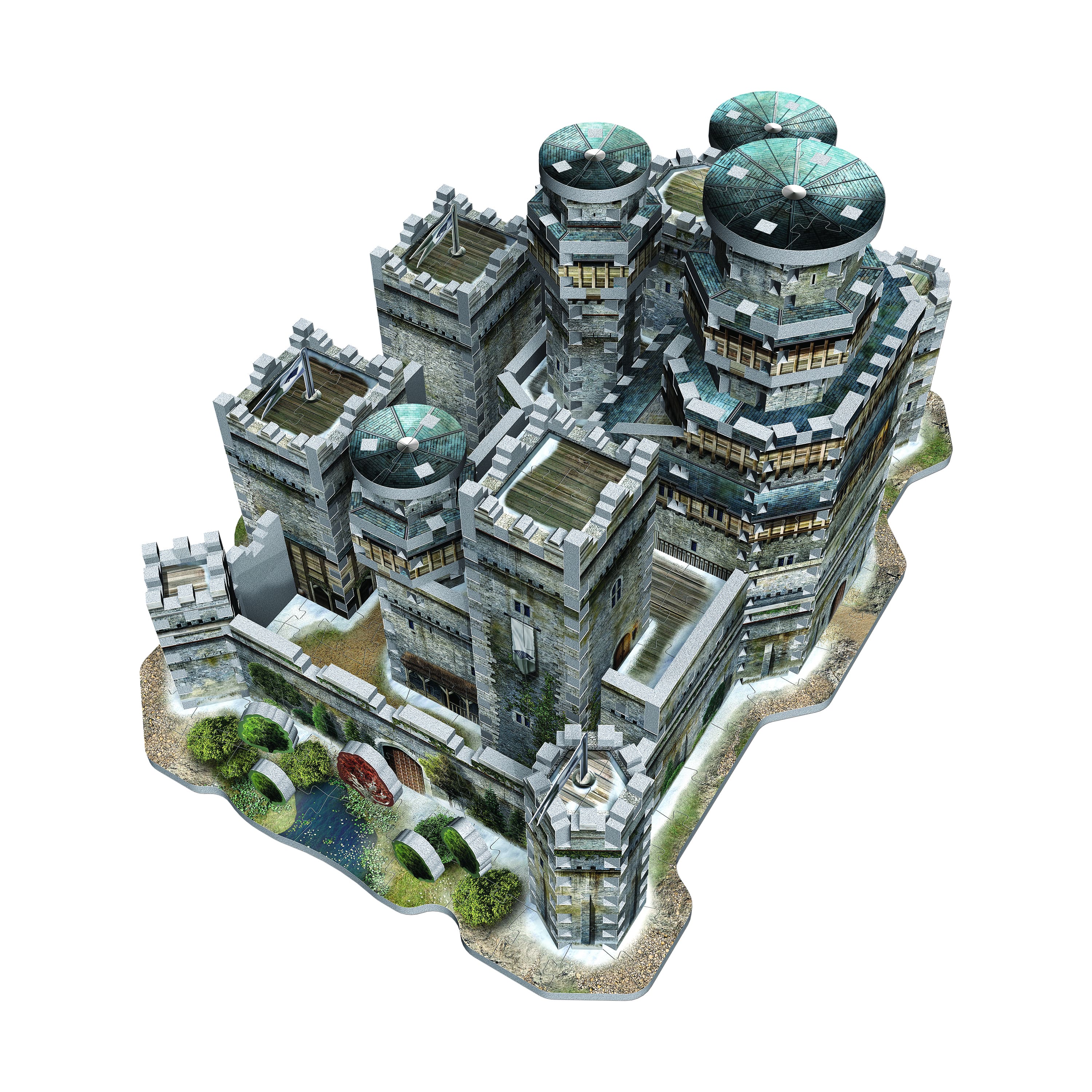 Wrebbit 3D Puzzle™ Game of Thrones™ Winterfell 910 Piece Puzzle