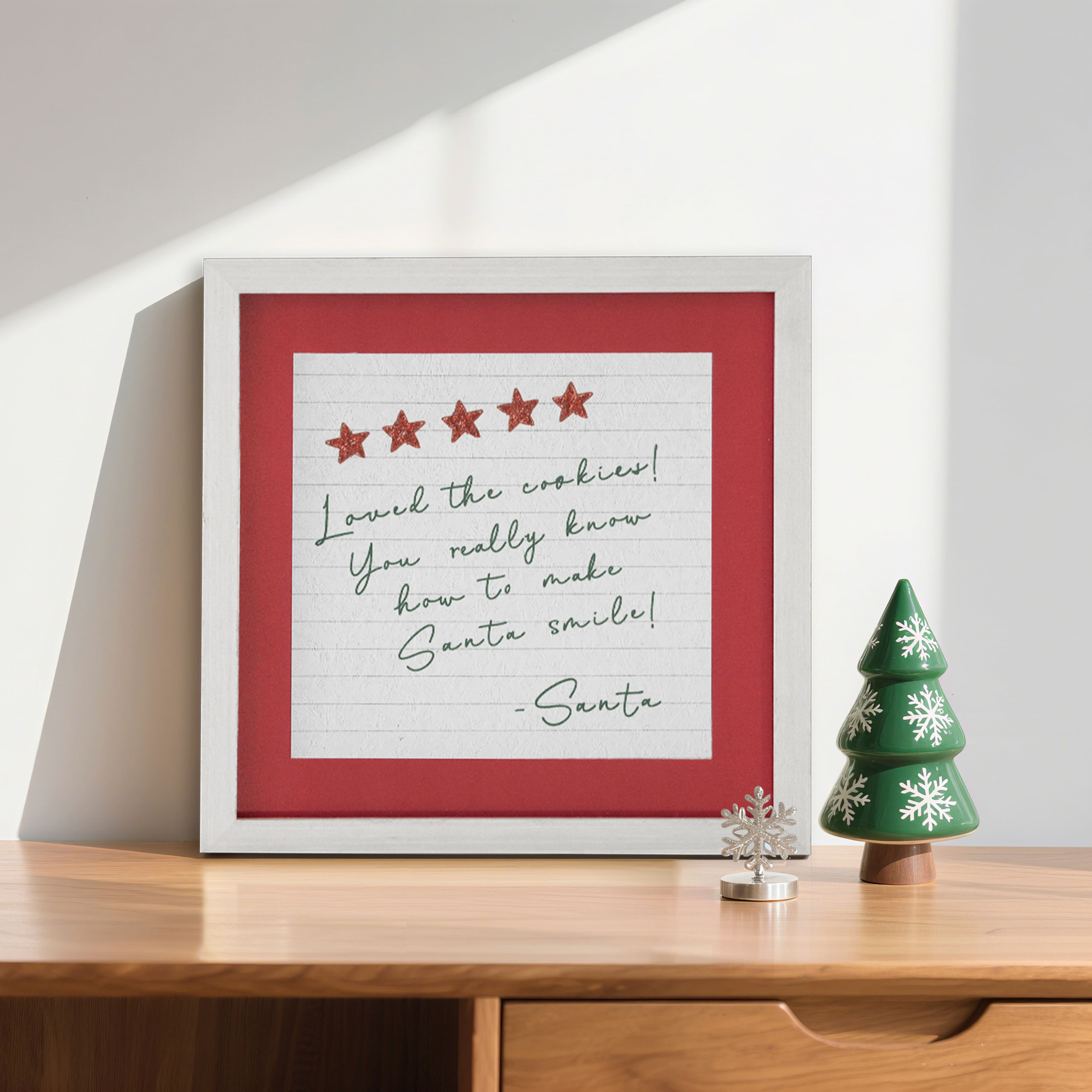 8&#x22; Santa&#x27;s Letter D&#xE9;cor Accent by Ashland&#xAE;