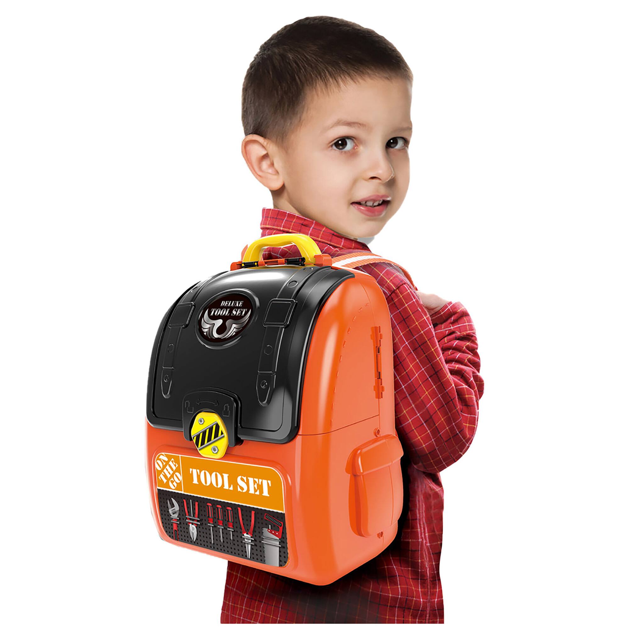 Kid Galaxy&#xAE; On the Go Backpack Pretend Tool Play Set