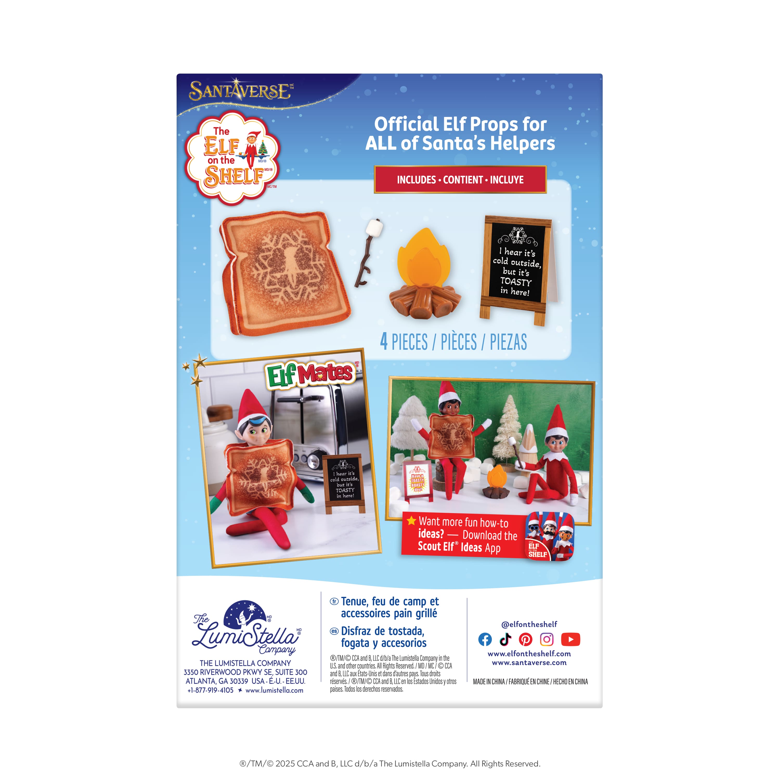 The Elf on the Shelf&#xAE; Polar Props&#x2122; Toasty Roasty Set