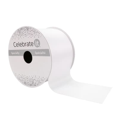 2.5" x 10yd. Satin Ribbon by Celebrate It® Specialty image