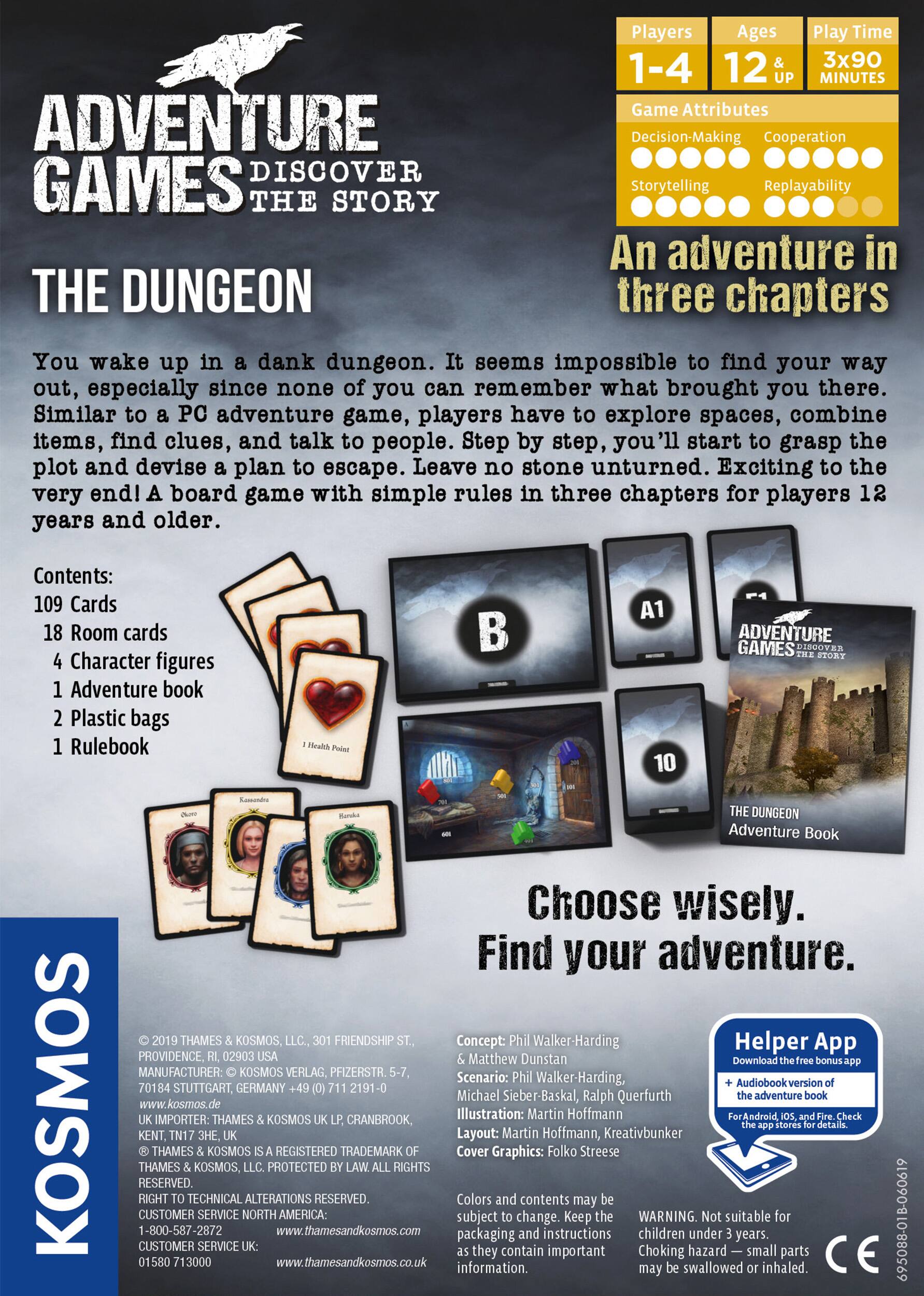 Thames &#x26; Kosmos Adventure Games: The Dungeon
