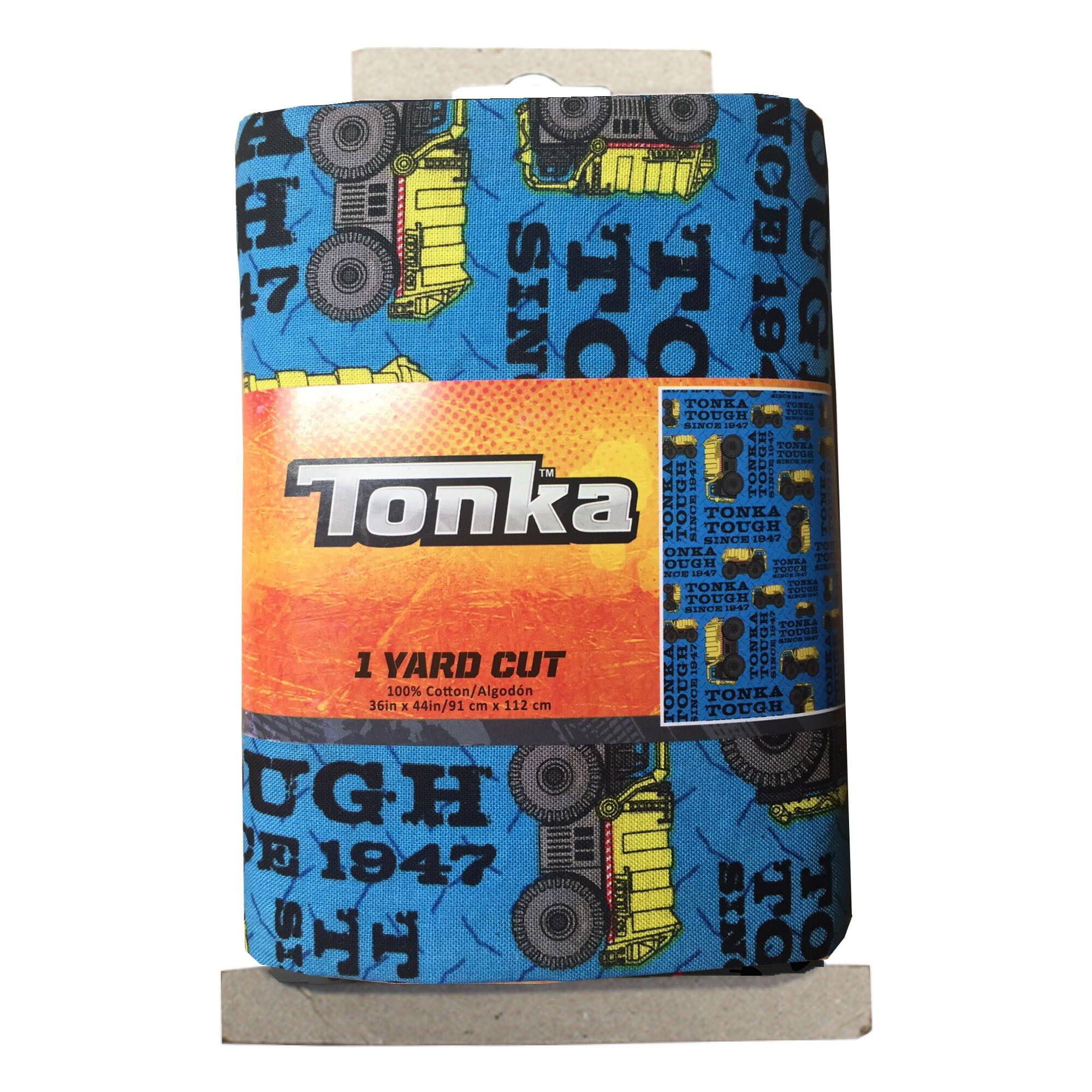 Camelot Fabrics Tonka Truck Tough Cotton Precut, 4ct.