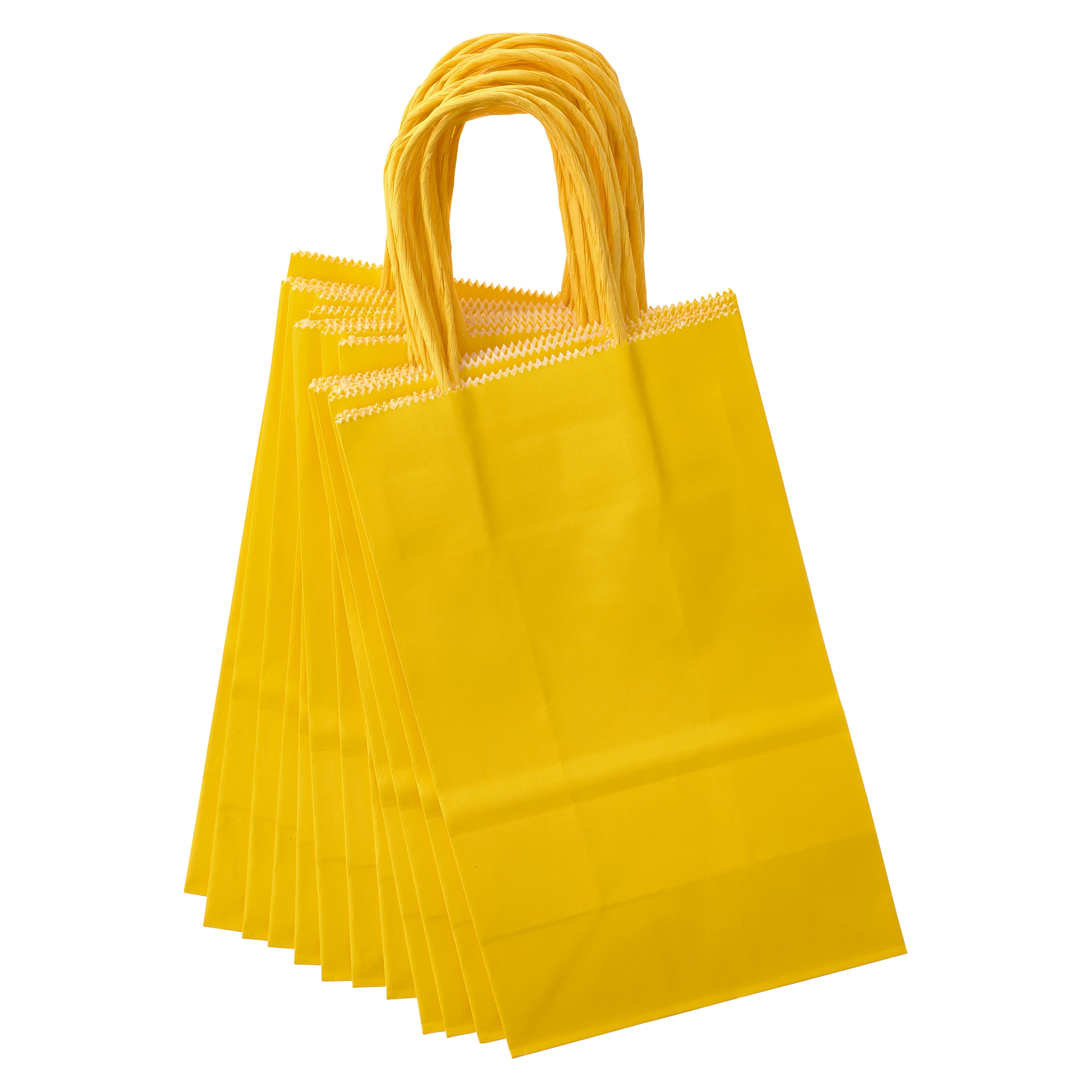 M&M'S, Storage & Organization, Used Mms World Medium Paper Bag For Party  Favor Gift Bright Yellow