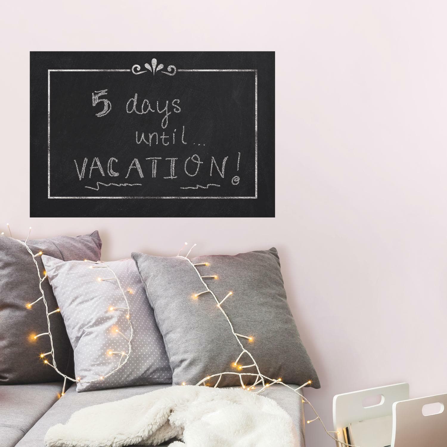 RoomMates Chalkboard Peel & Stick Wallpaper