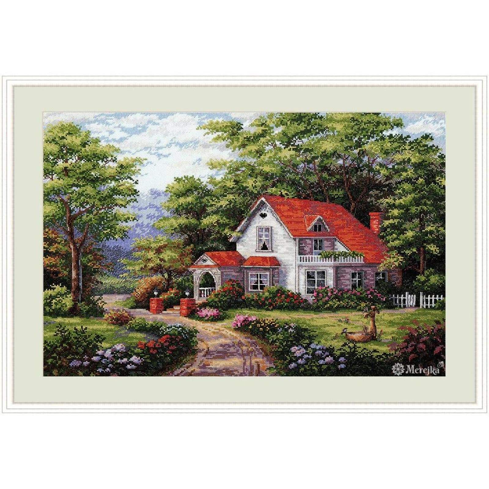 Merejka® Sterling Estate Counted Cross Stitch Kit