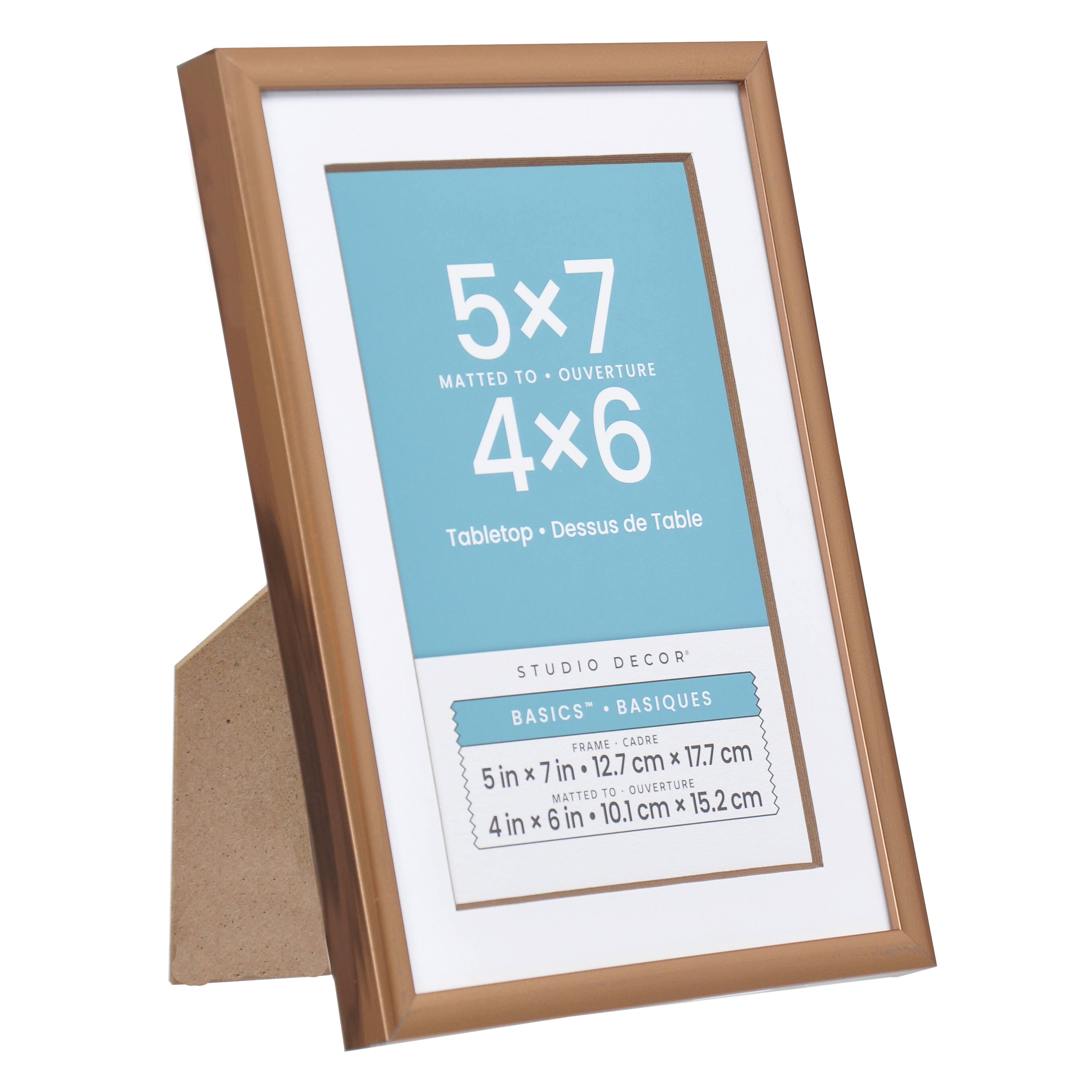 Basics&#x2122; Tabletop Frame with Mat by Studio D&#xE9;cor&#xAE;