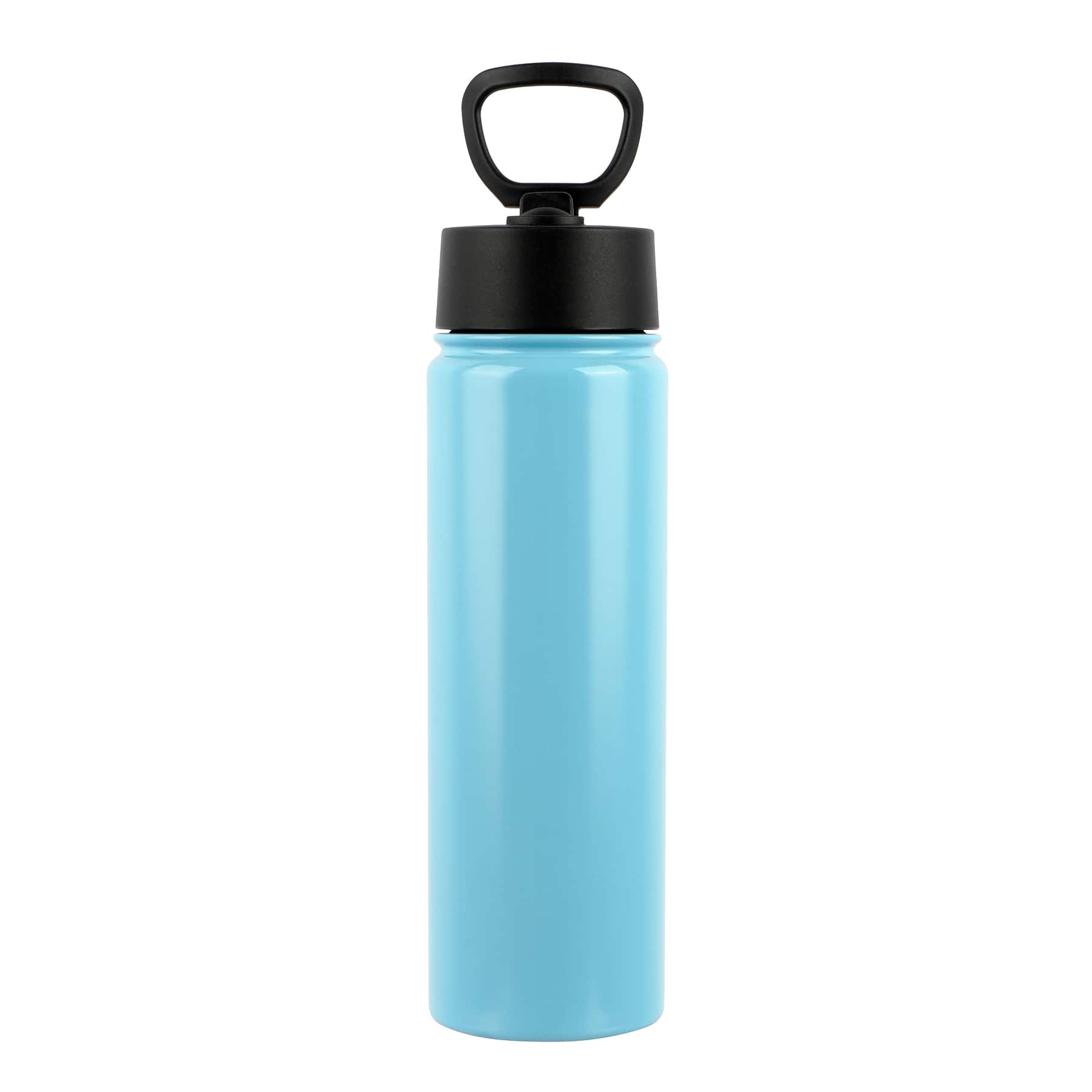 22oz. Stainless Steel Sublimation Water Bottle with Travel Lid by Make Market®