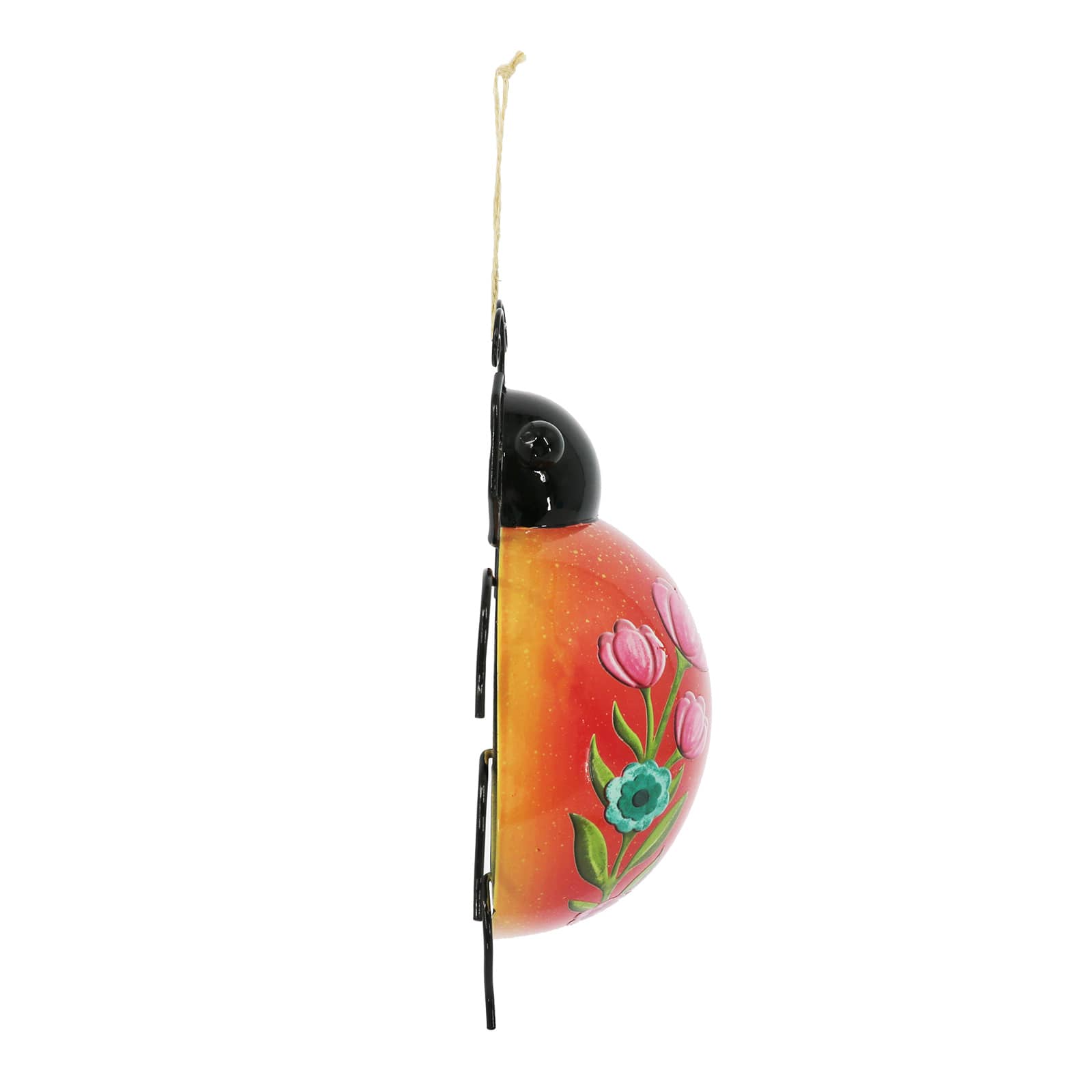 8&#x22; Orange &#x26; Pink Ladybug Wall D&#xE9;cor by Ashland&#xAE;