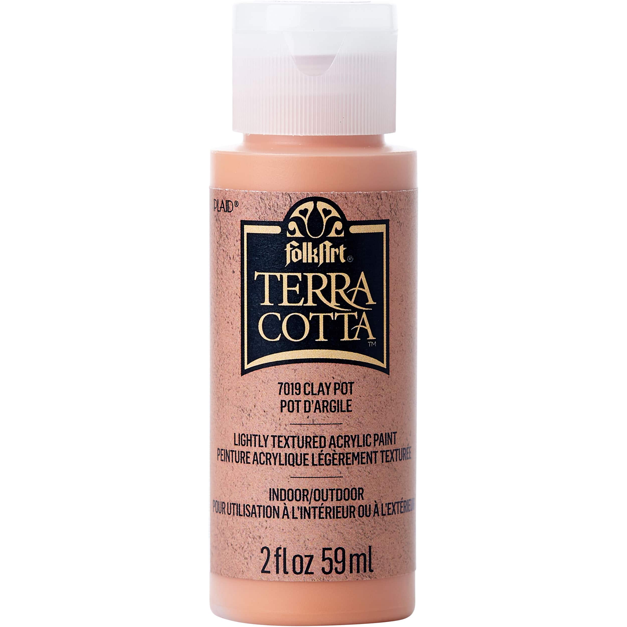 12 Pack: FolkArt® Terra Cotta™ Lightly Textured Acrylic Paint