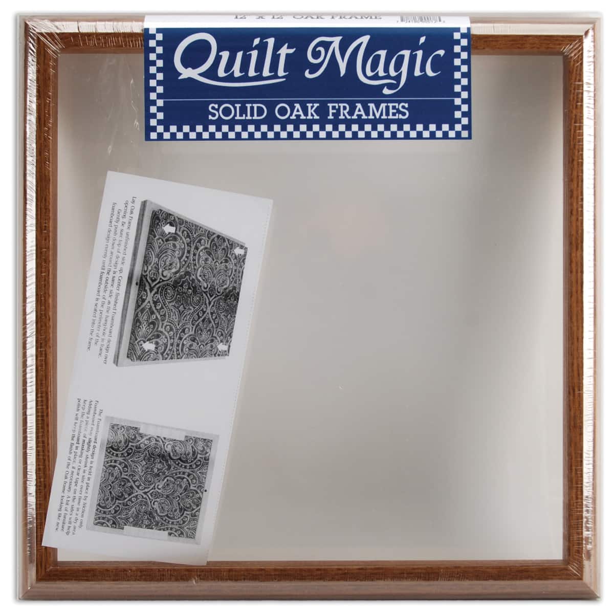 Quilt Magic 12&#x22; Oak Frame