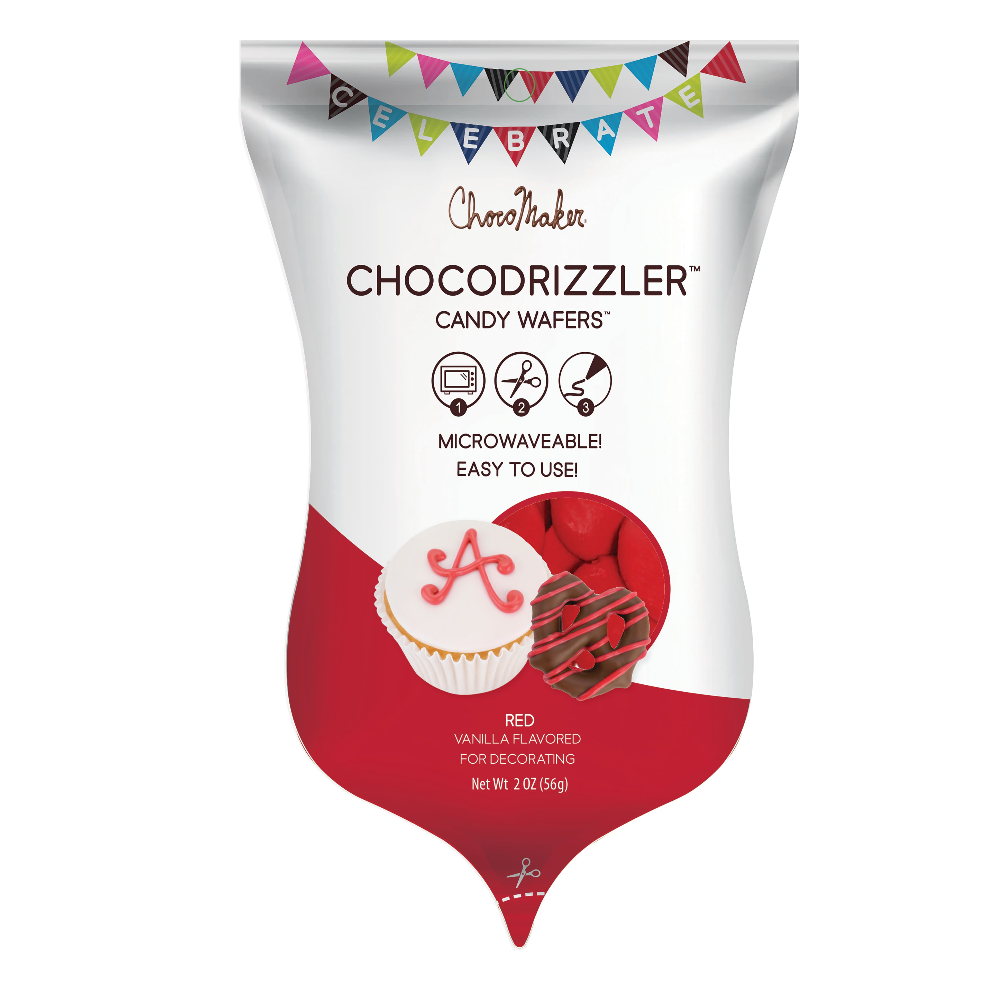 ChocoMaker&#xAE; ChocoDrizzler&#x2122; Microwaveable Candy Wafers