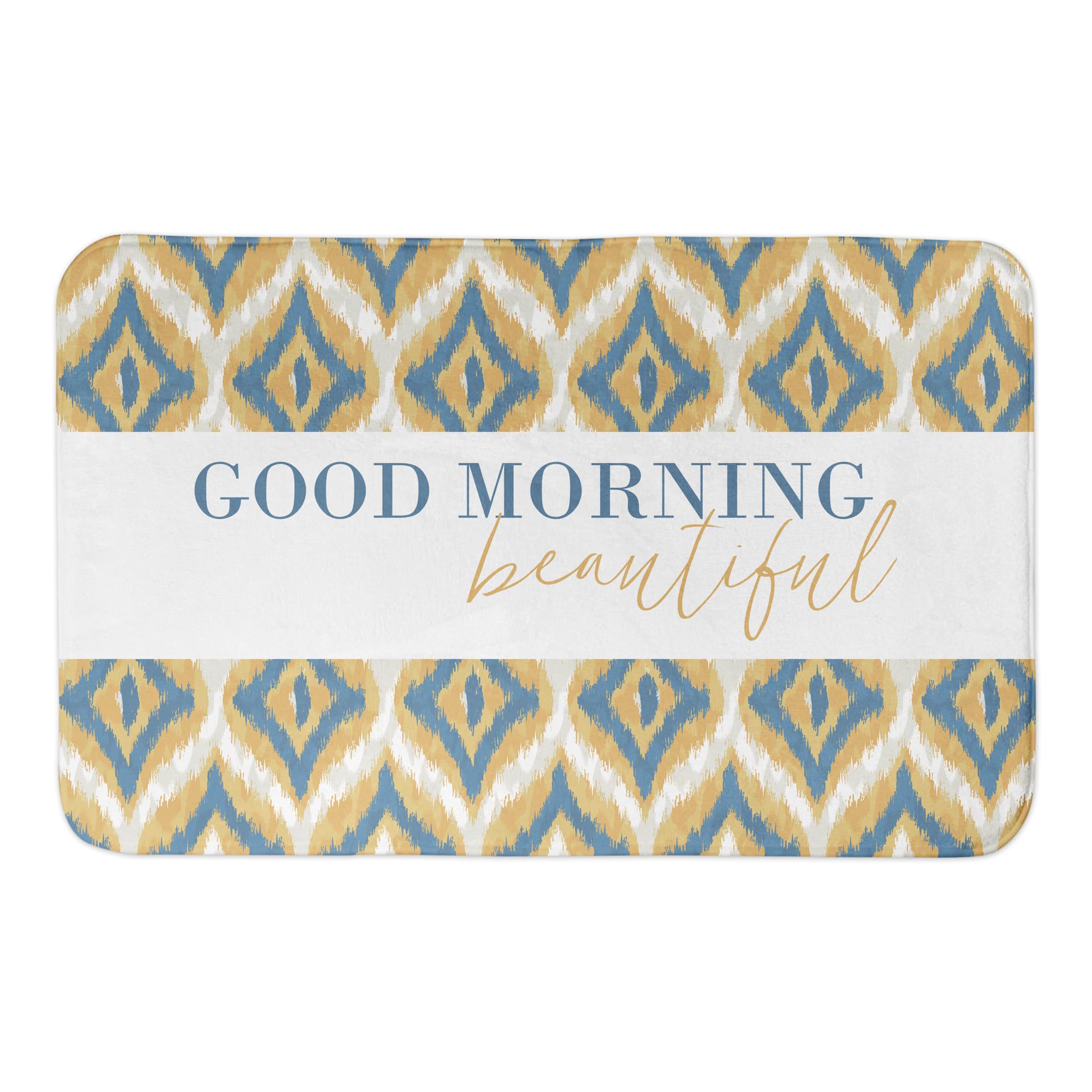 Good Morning Beautiful 34" x 21" Bath Mat