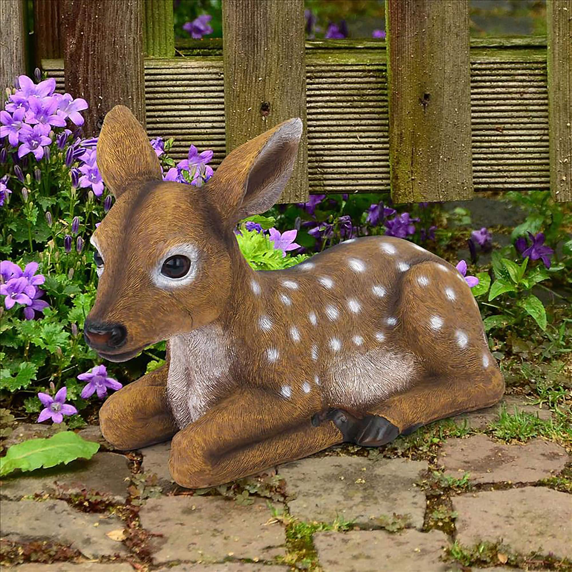Design Toscano 14.5" Darby the Forest Fawn Baby Deer Statue