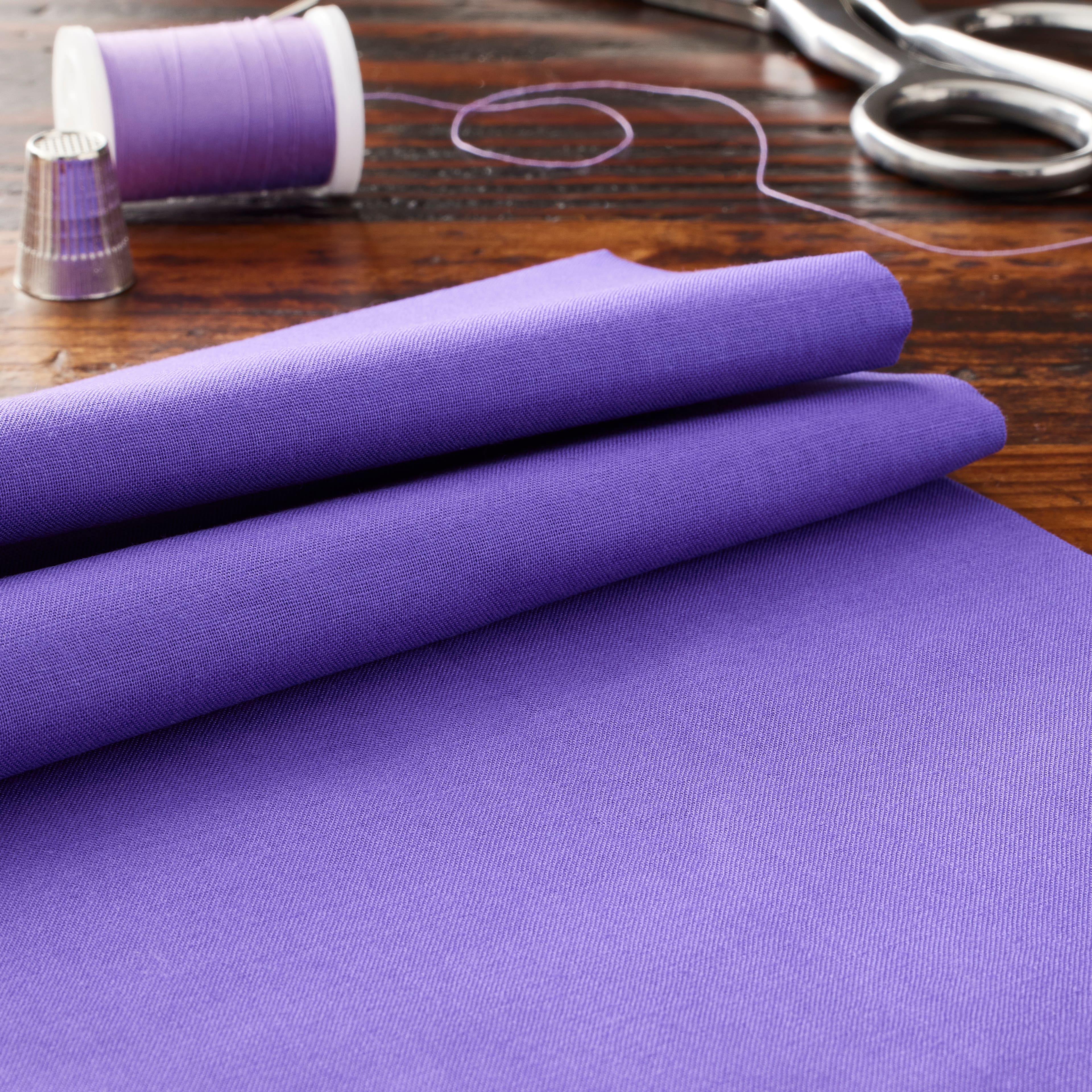 Solid Cotton Fabric by Loops & Threads® | Michaels