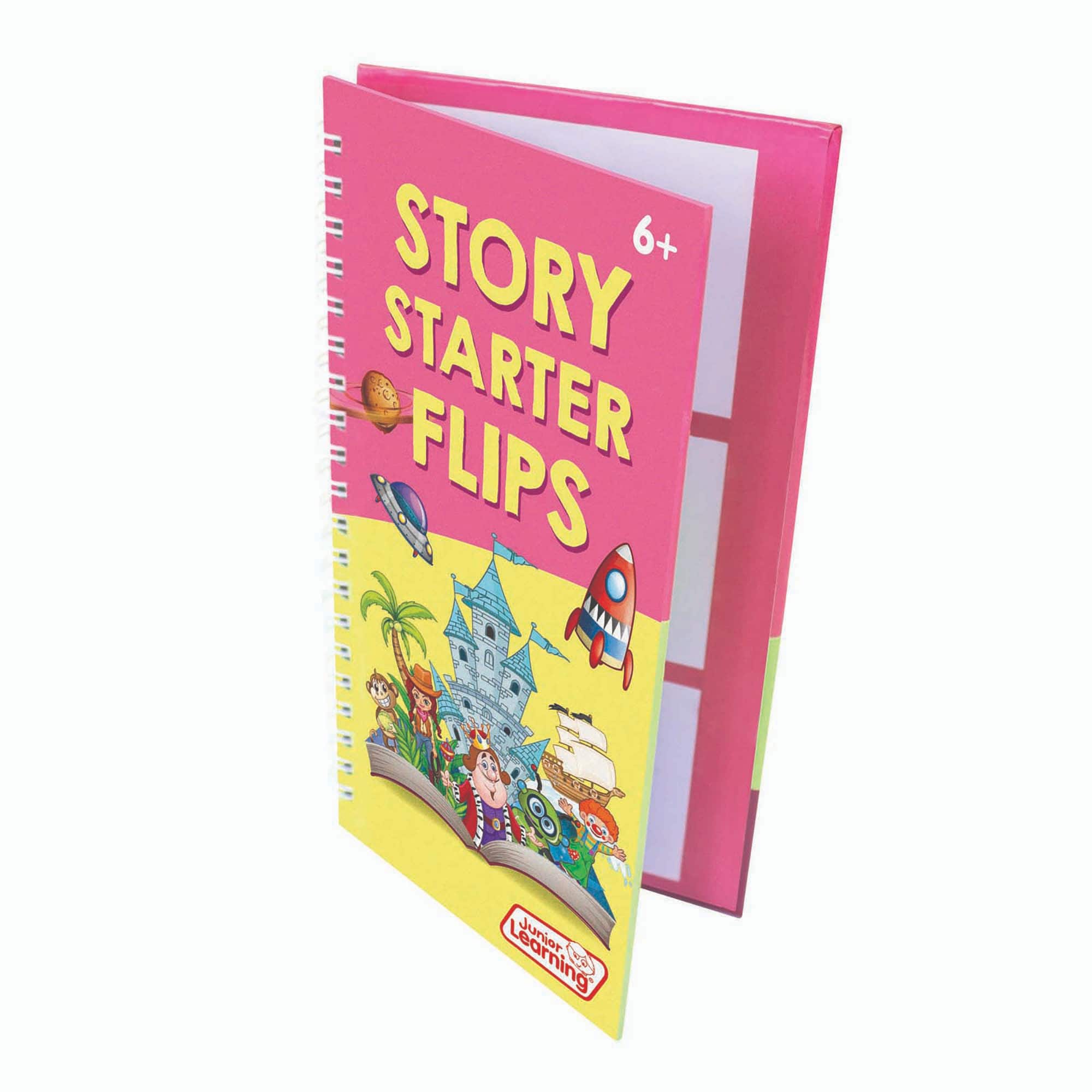 Junior Learning&#xAE; Story Starter Flips Story Teller Book