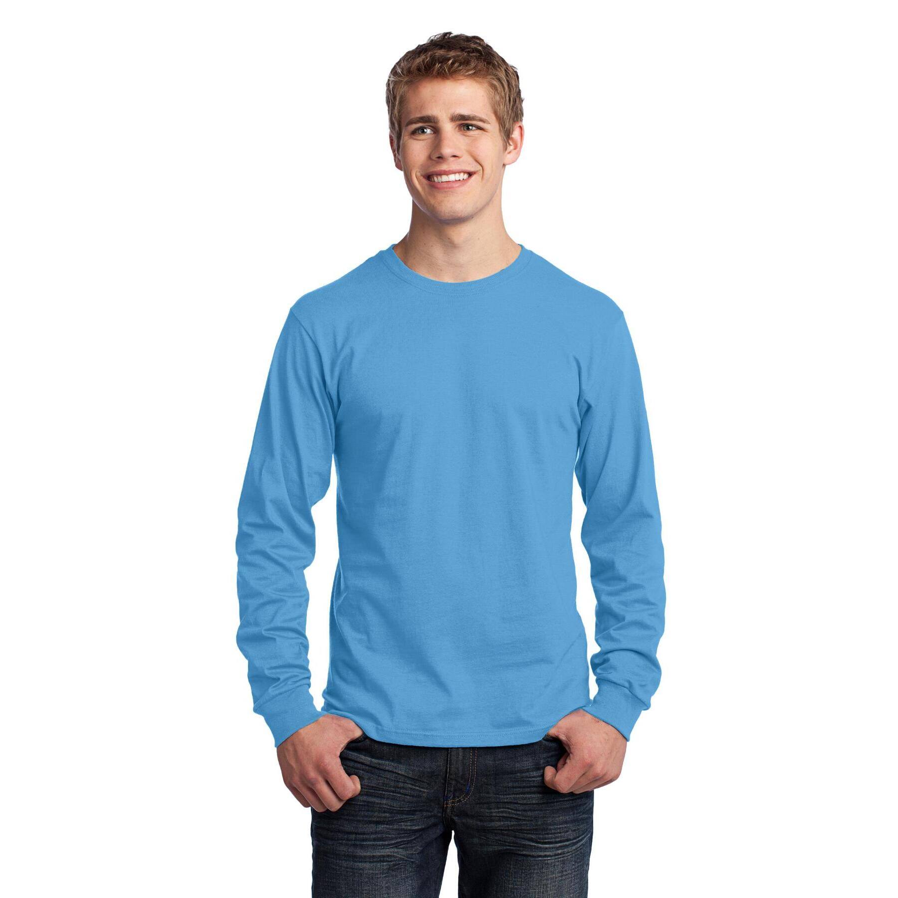 Port & Company® Long Sleeve Adult Core Cotton T-Shirt