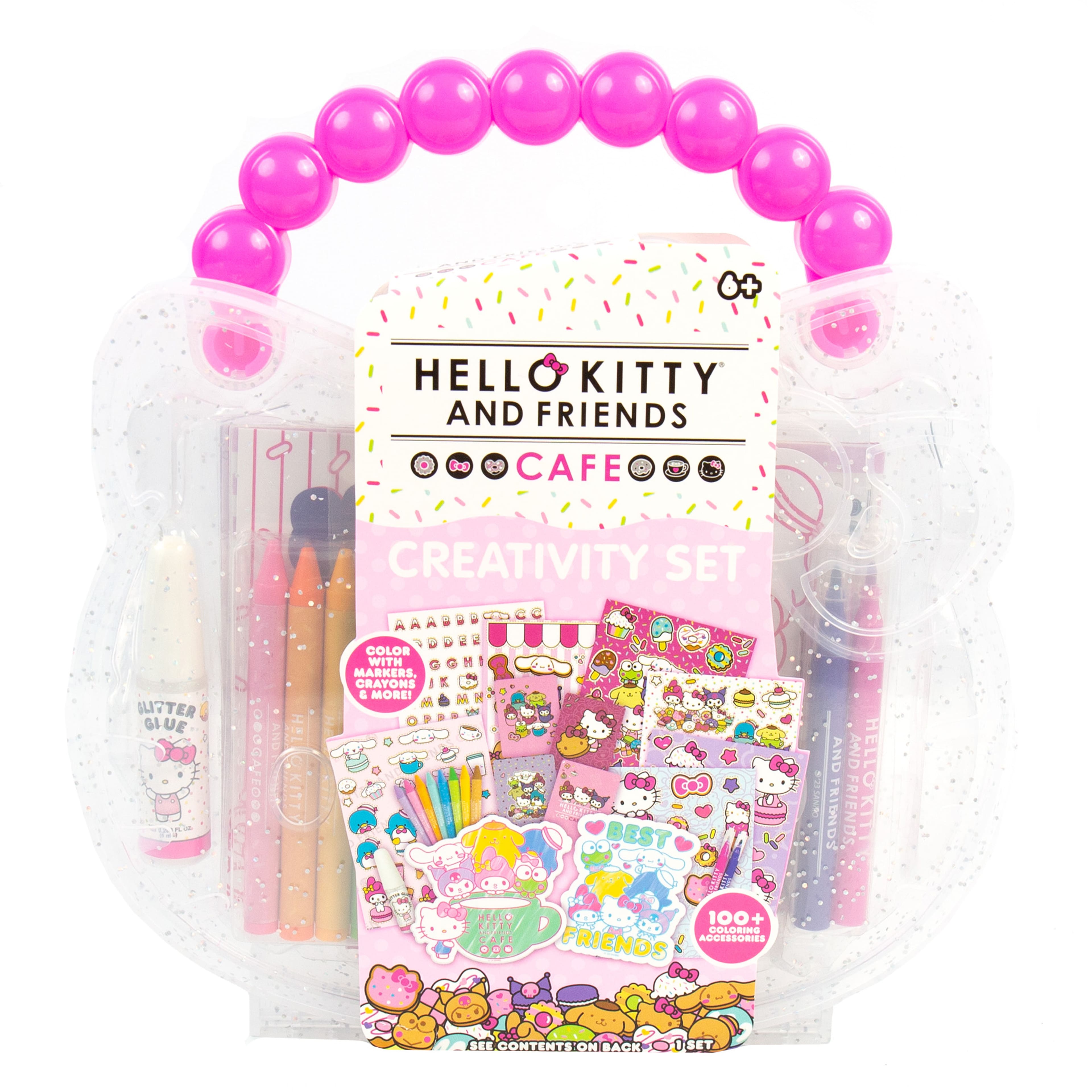 Hello Kitty 100-Piece Glitter Sticker Sheet