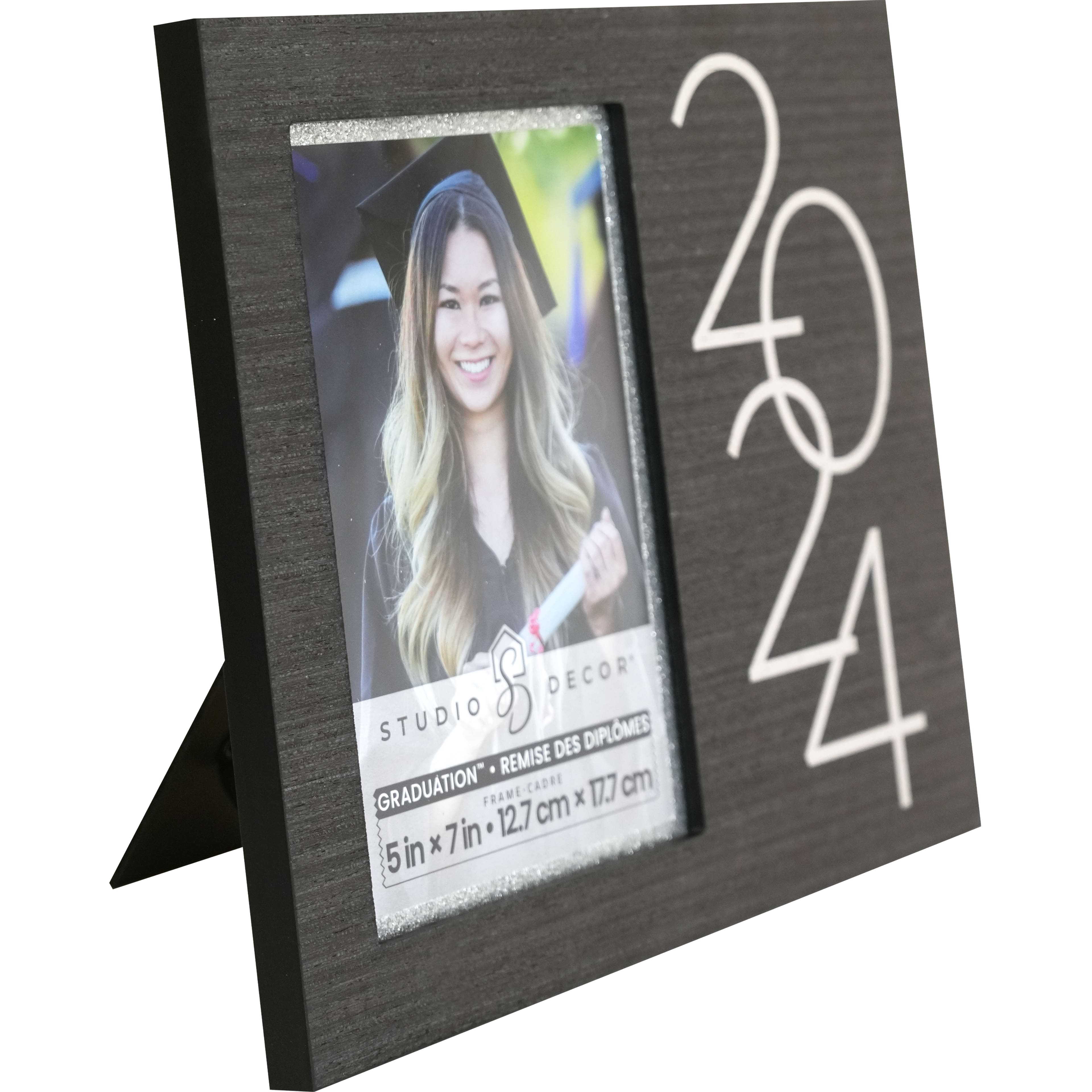 Black 5&#x22; x 7&#x22; 2024 Decorative Frame, Graduation&#x2122; by Studio D&#xE9;cor&#xAE;