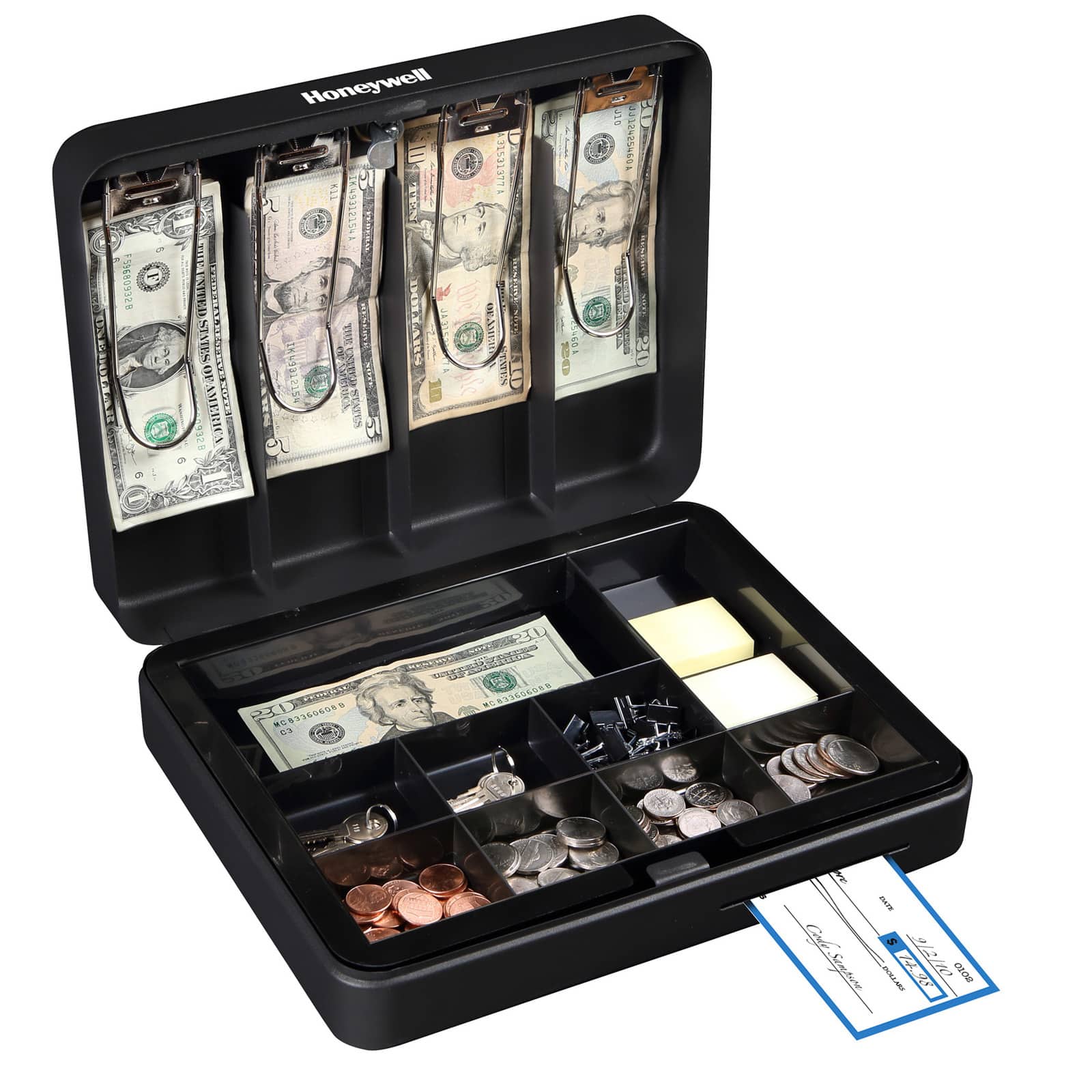 Honeywell® Deluxe Steel Cash Box