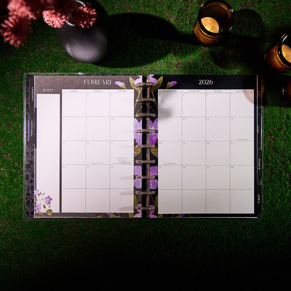 The Classic Happy Planner&#xAE; Dark Garden