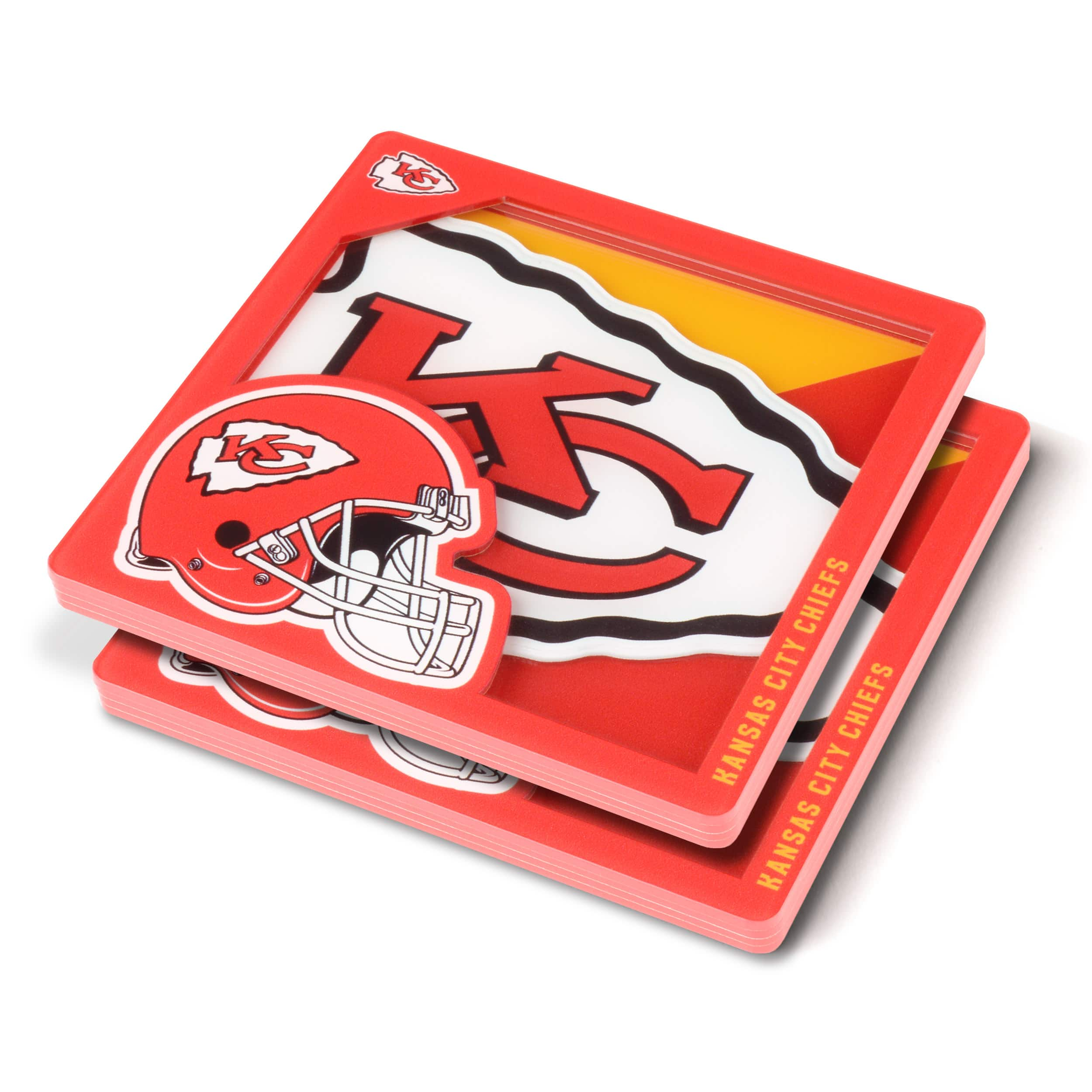 YouTheFan 8499849 MLB St. Louis Cardinals 3D Logo Series Coasters