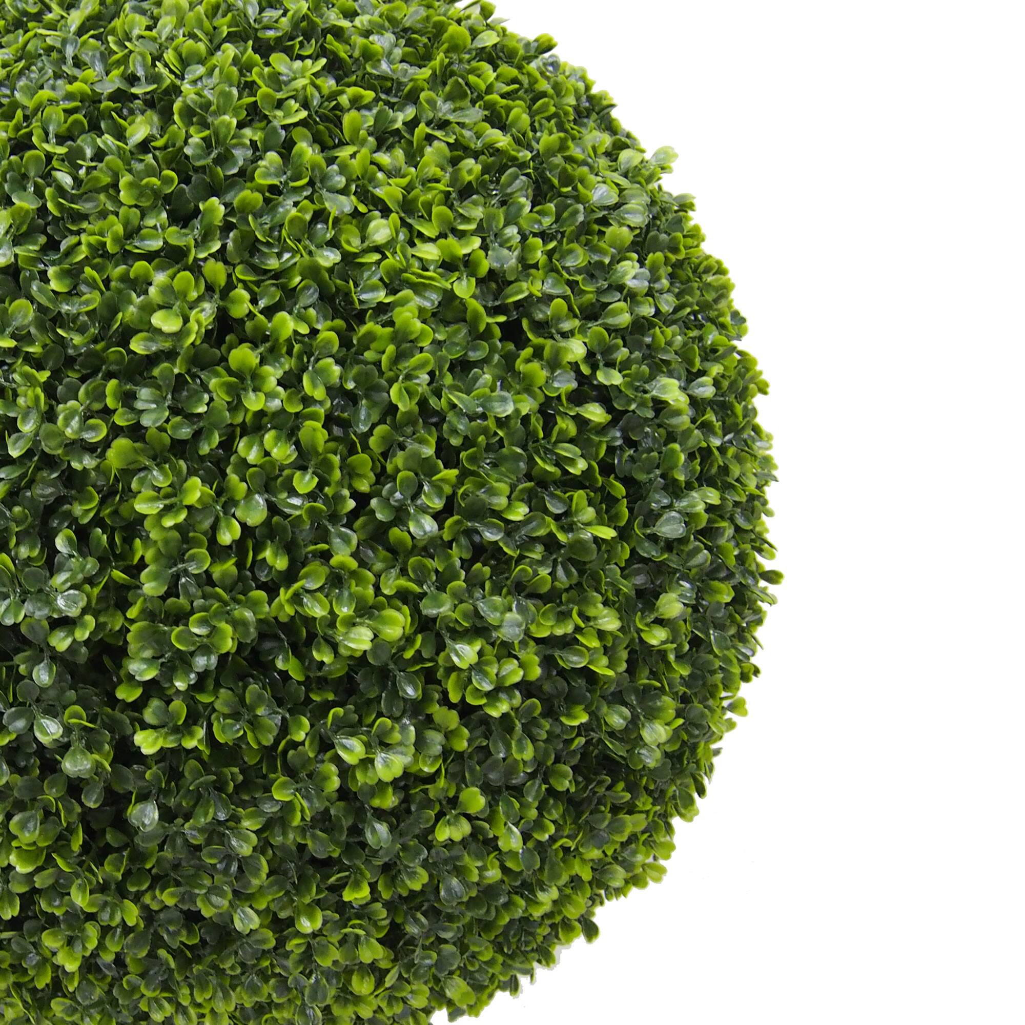 24&#x22; Artificial Green Boxwood Ball