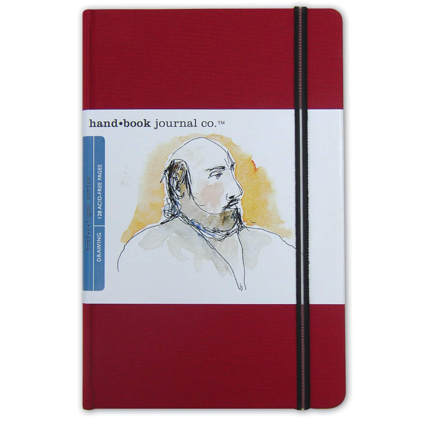 Global Art Travelogue Vermilion Red Drawing Journal